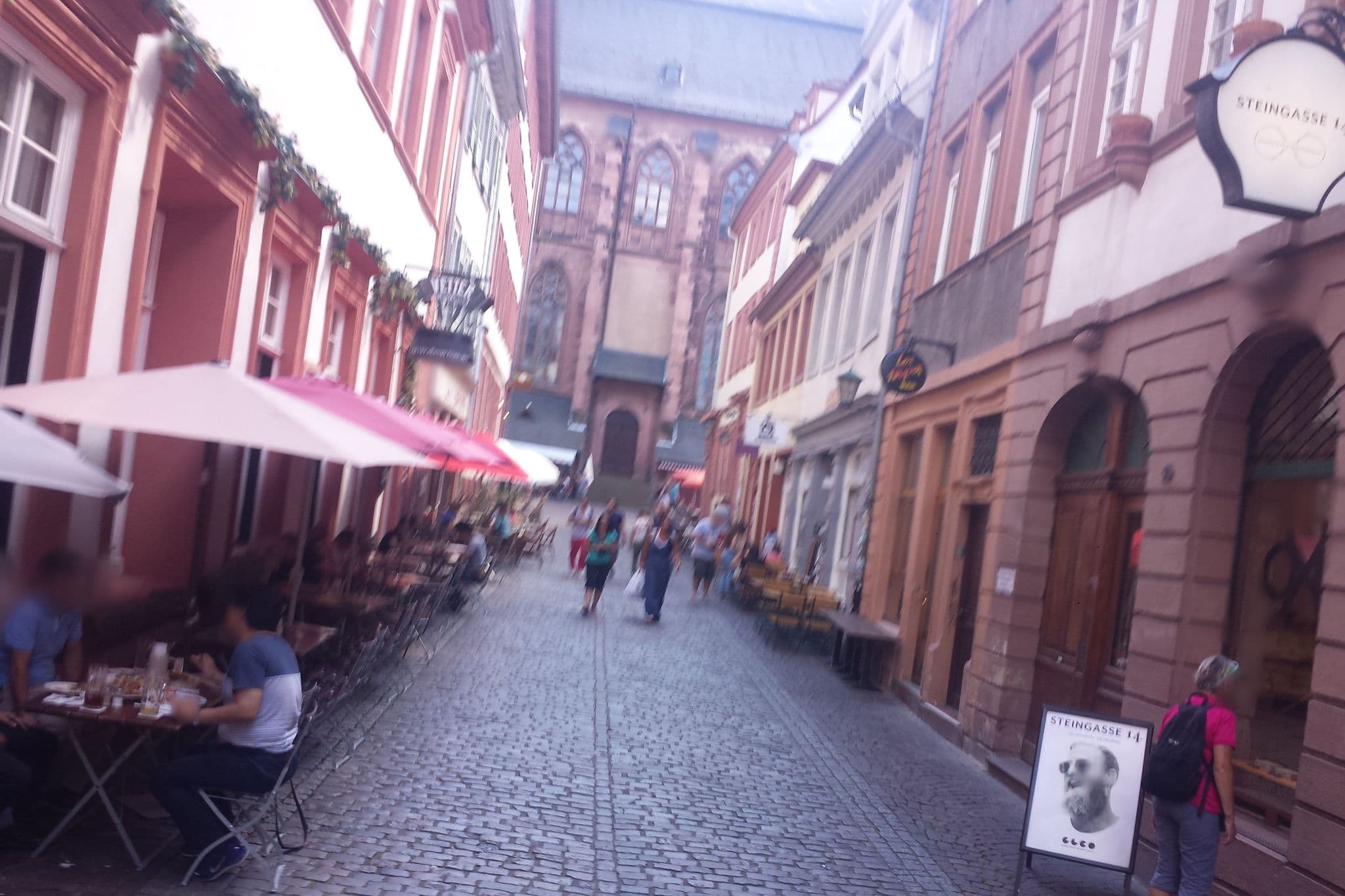 Street view near Hackteufel, Heidelberg — © wegavision (CC BY-SA · Mapillary)