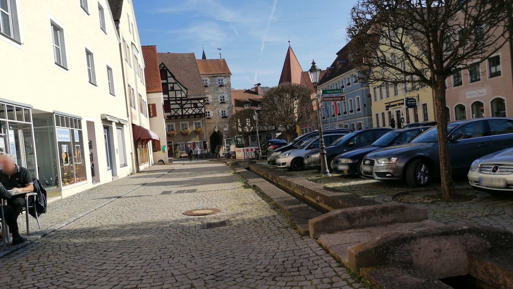 Street view near Zur Blauen Traube, Berching — © plonma1 (CC BY-SA · Mapillary)