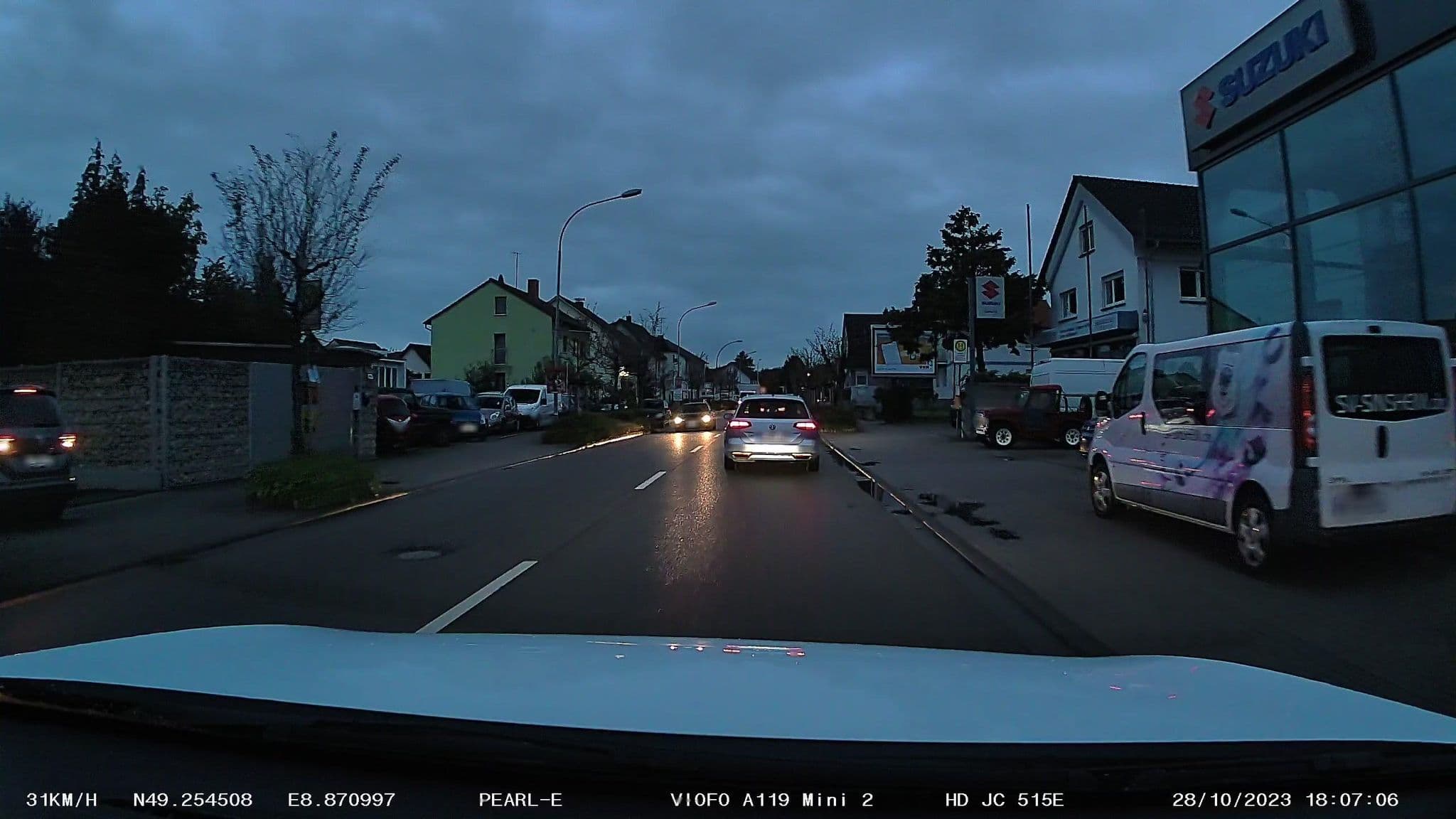 Street view near Hotel Zum Prinzen, Sinsheim — © c0rnsnake (CC BY-SA · Mapillary)