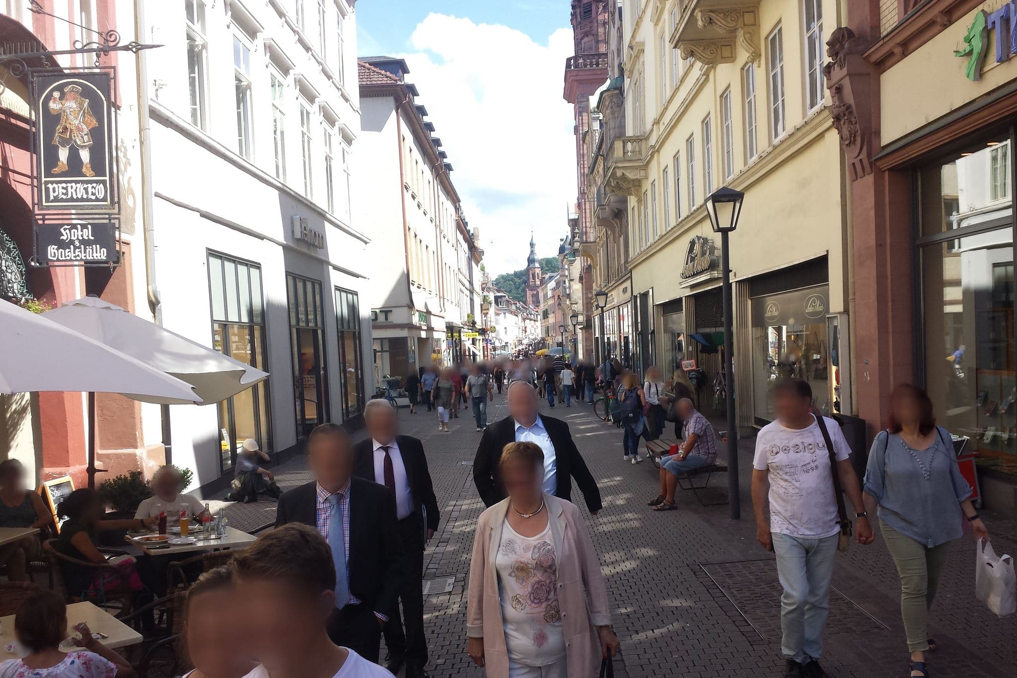 Street view near Perkeo, Heidelberg — © wegavision (CC BY-SA · Mapillary)
