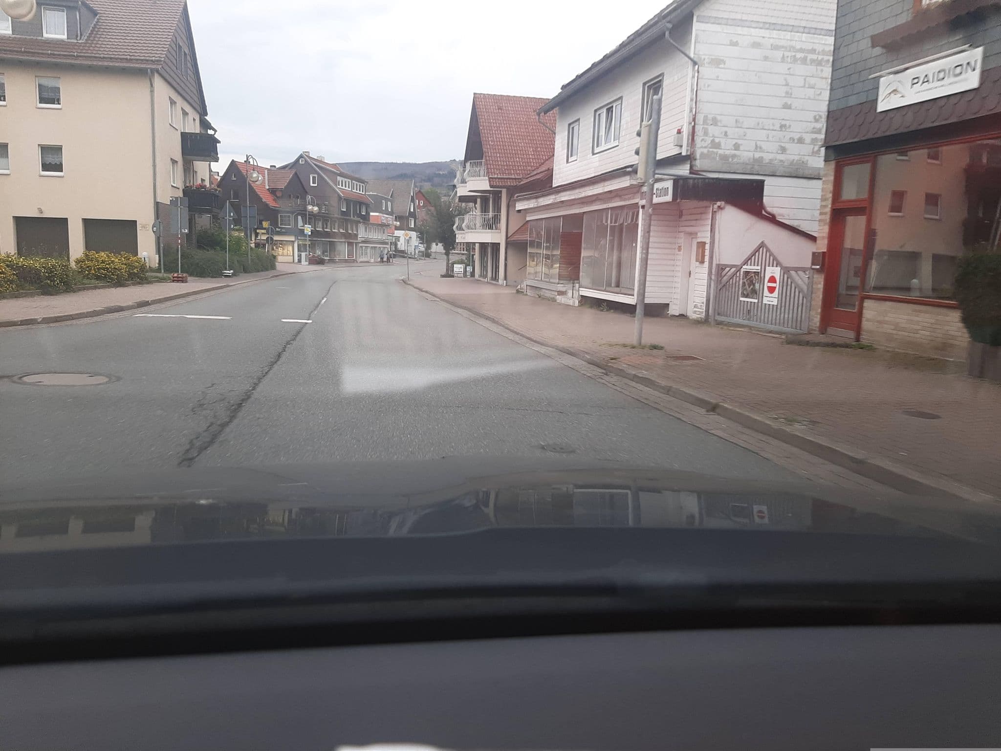 Street view near Hotel Paidion, Braunlage