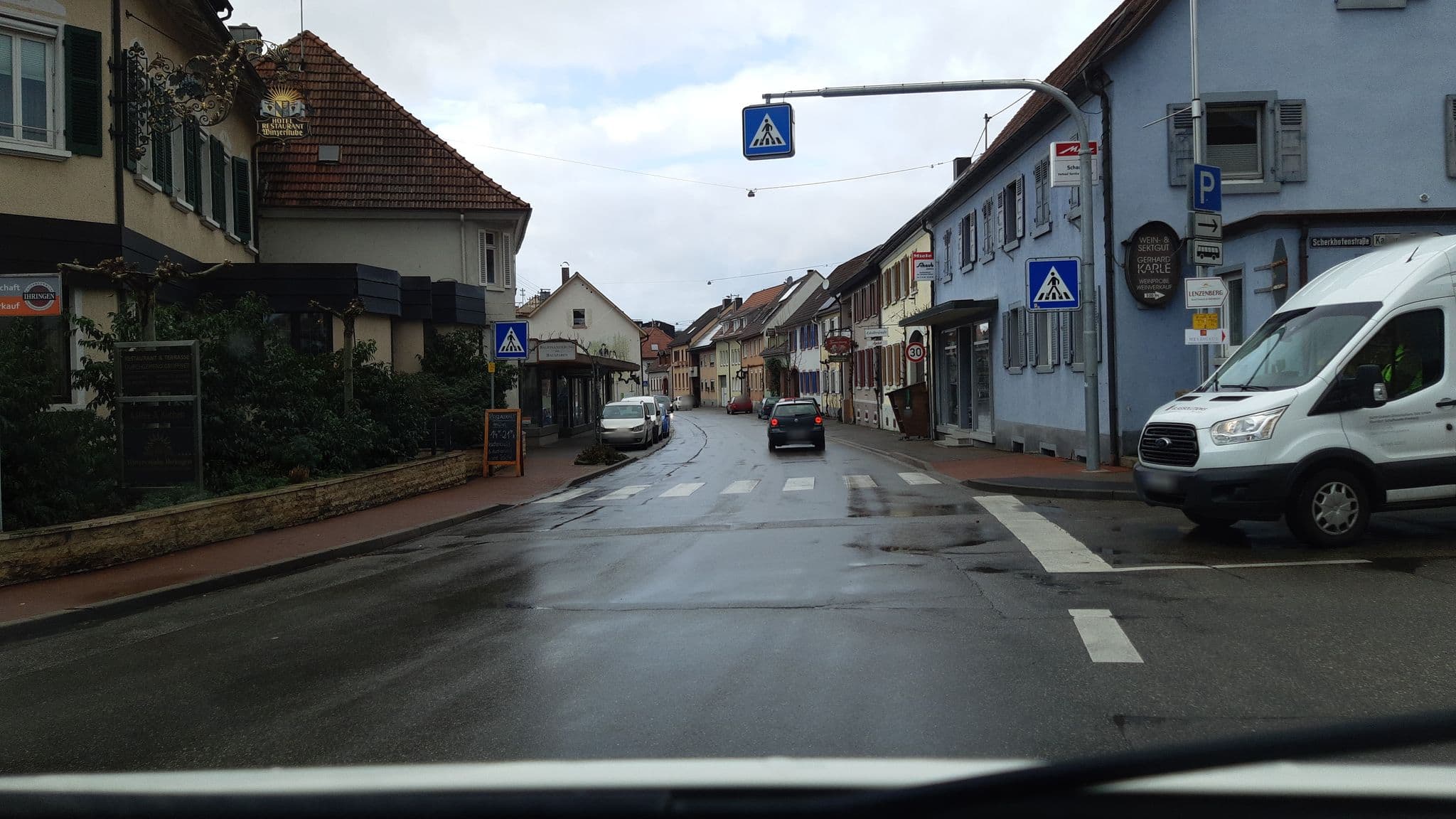 Street view near Winzerstube, Ihringen — © fxesbg (CC BY-SA · Mapillary)