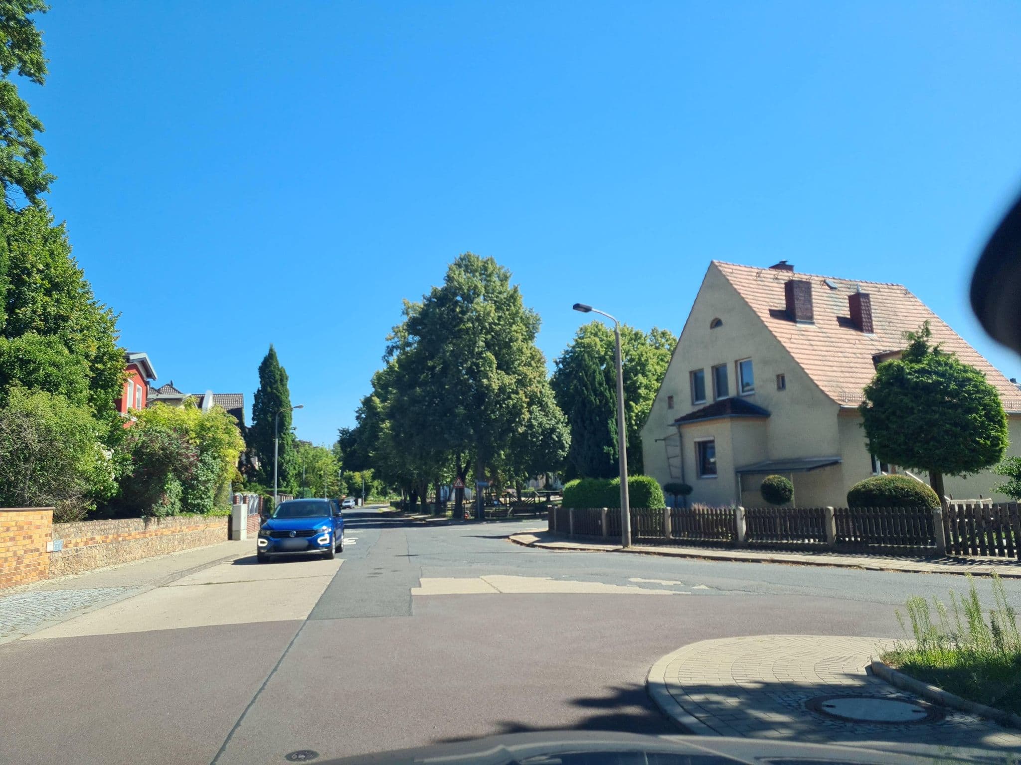 Street view near Ferienwohnung Knack, Jüterbog — © dsmm (CC BY-SA · Mapillary)