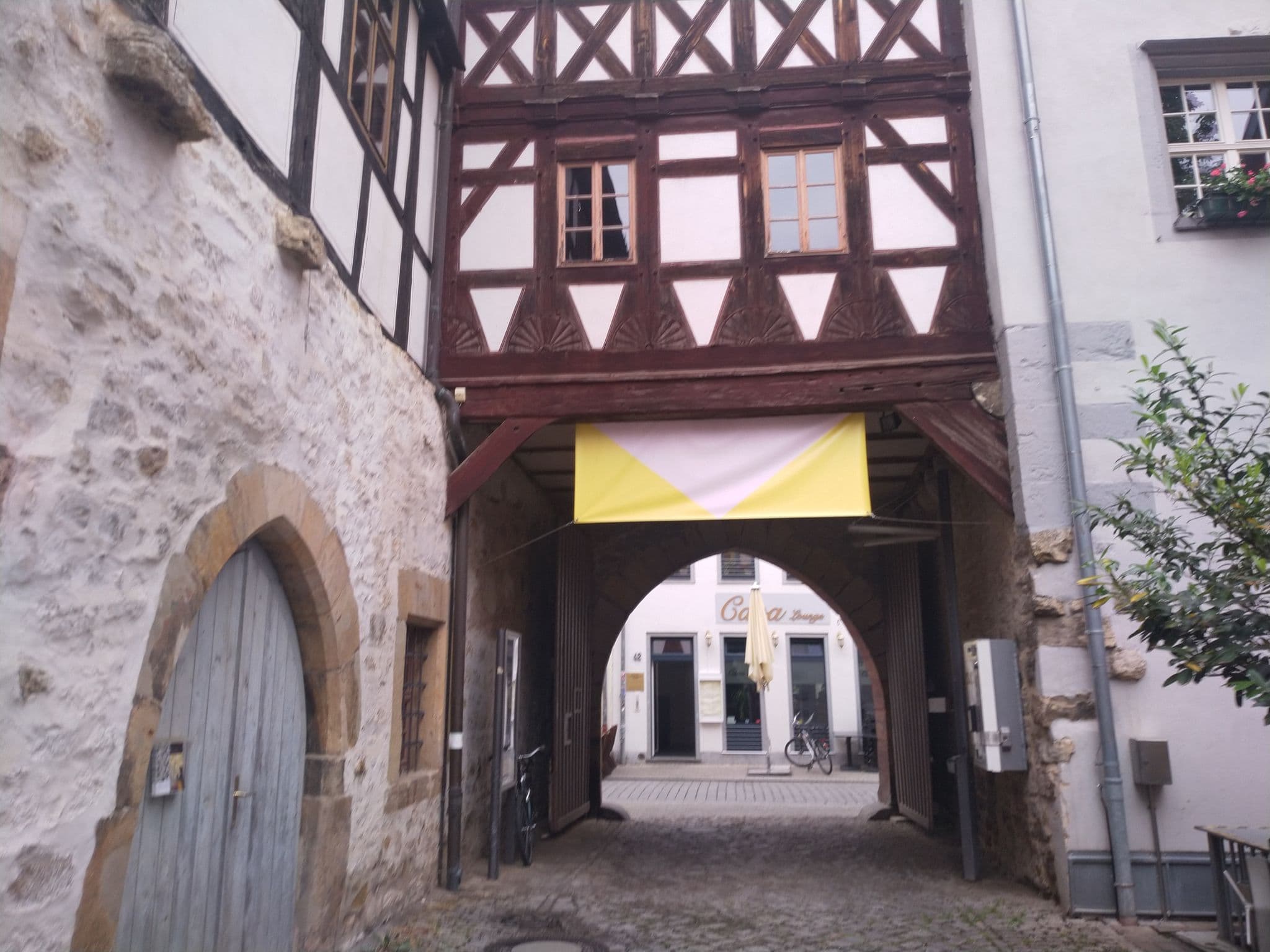 Street view near Haus Maximilian, Erfurt — © pablopita (CC BY-SA · Mapillary)