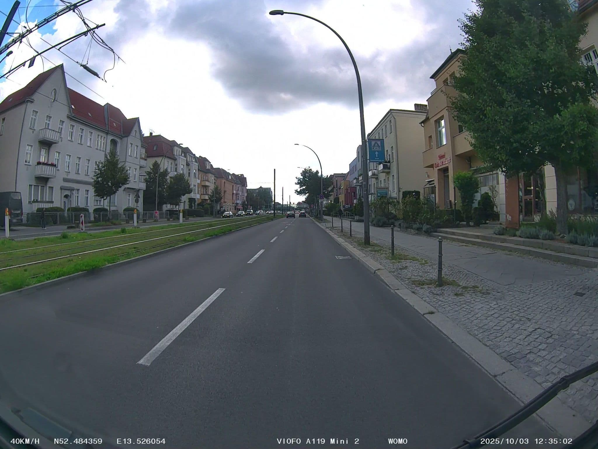 Street view near Hotel Karlshorst, Karlshorst — © soulcover (CC BY-SA · Mapillary)