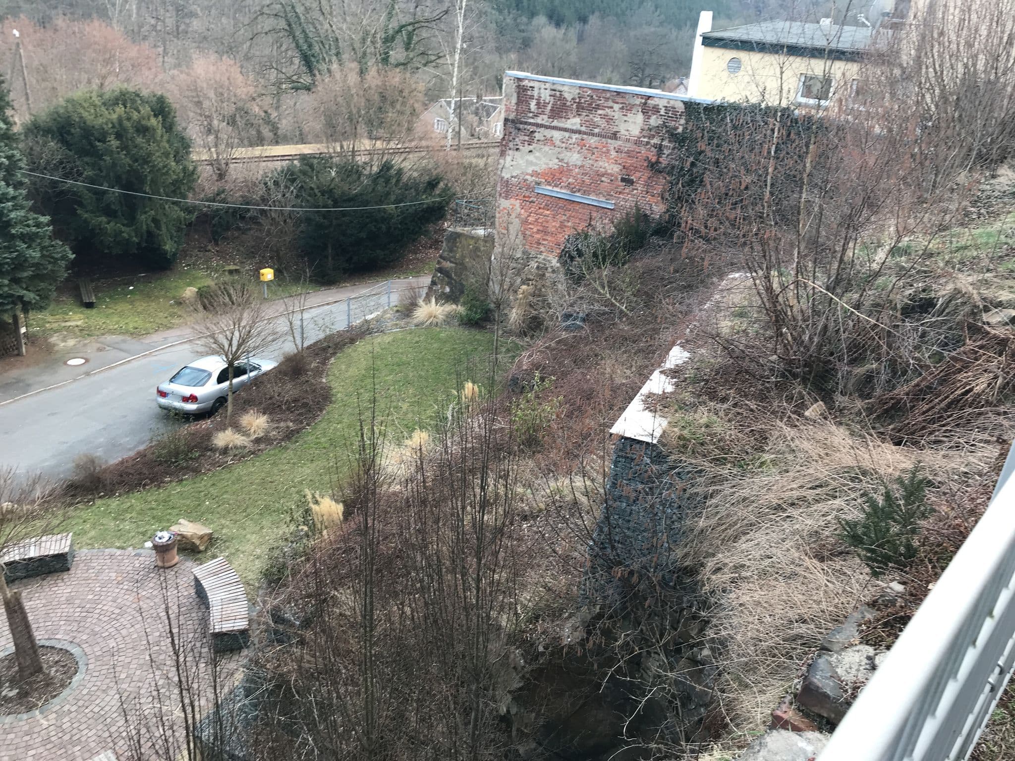 Street view near Muldenschlösschen, Lunzenau — © tordans (CC BY-SA · Mapillary)