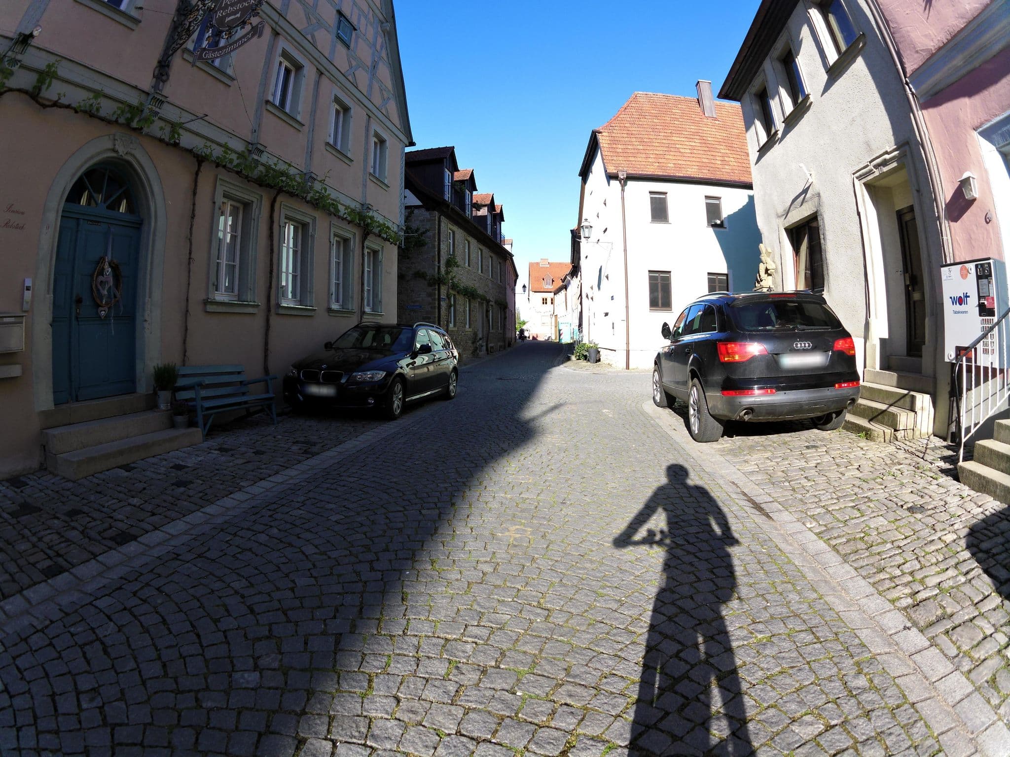 Street view near Pension Rebstock, Volkach — © zoegglmeyr1 (CC BY-SA · Mapillary)