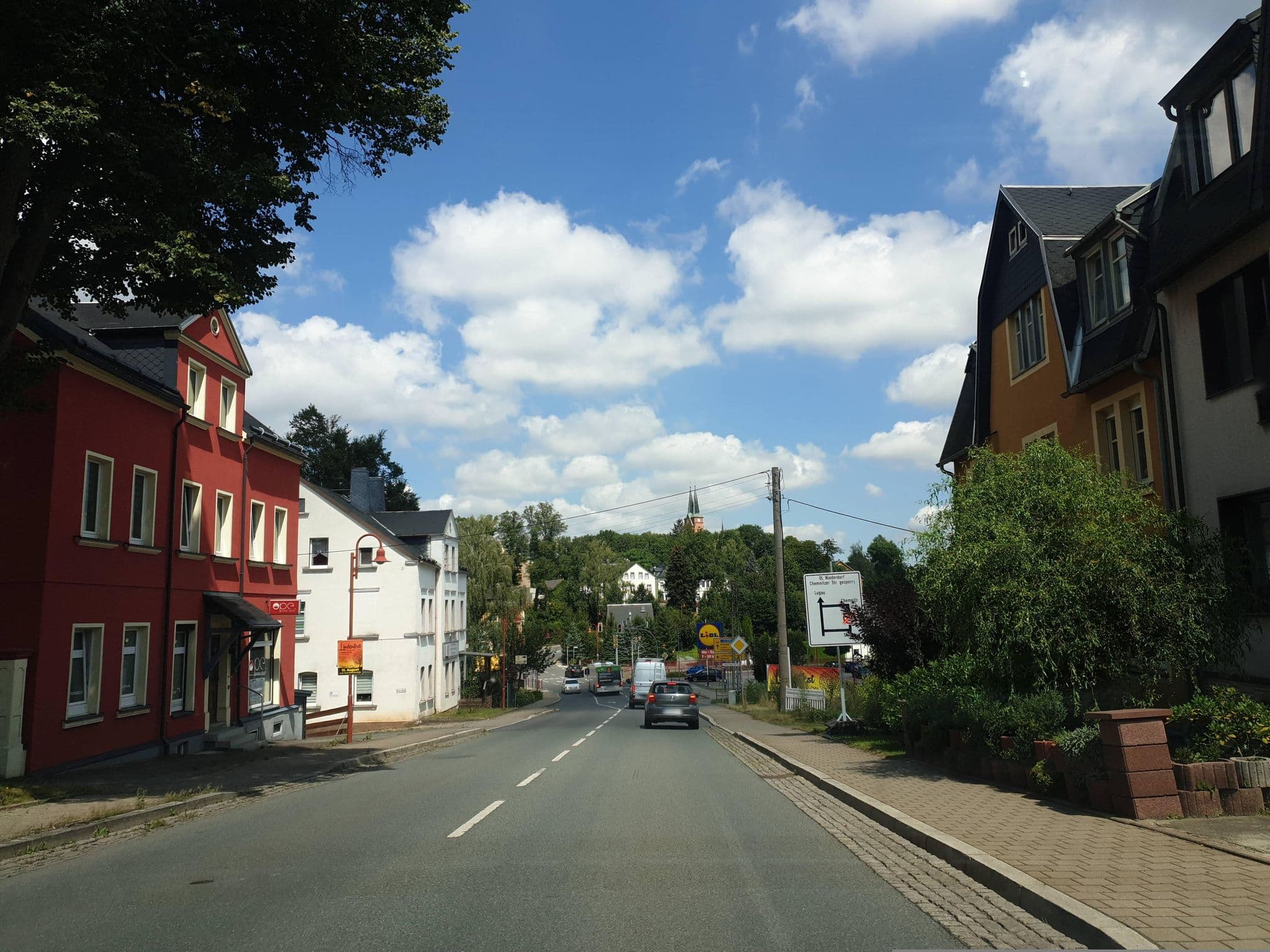 Street view near Pension Eberle, Lugau — © canislupus (CC BY-SA · Mapillary)