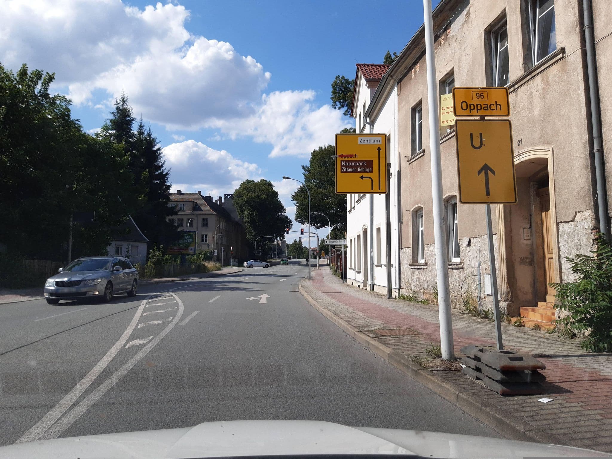 Street view near Hotel Riedel, Zittau — © gob (CC BY-SA · Mapillary)