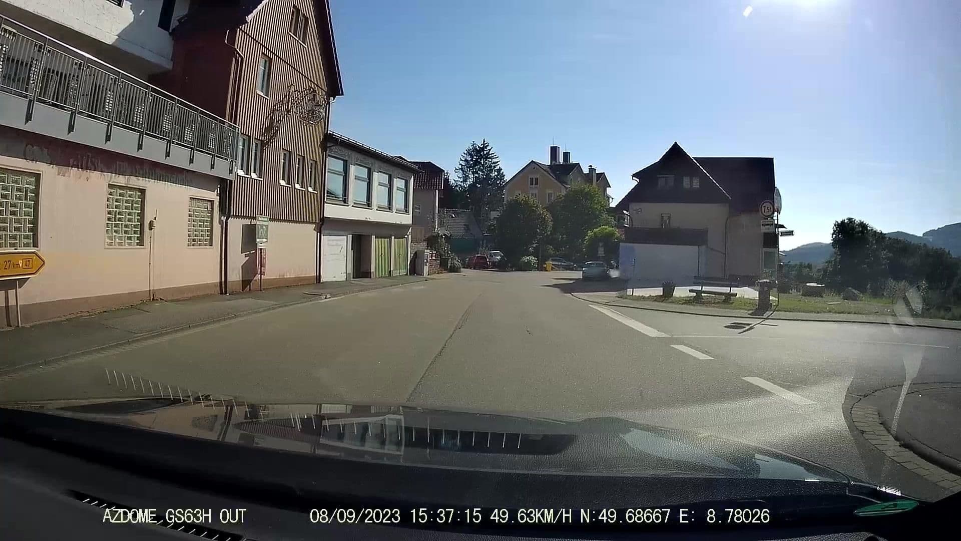 Street view near Zur Ludwigshöhe, Lindenfels — © greenger (CC BY-SA · Mapillary)