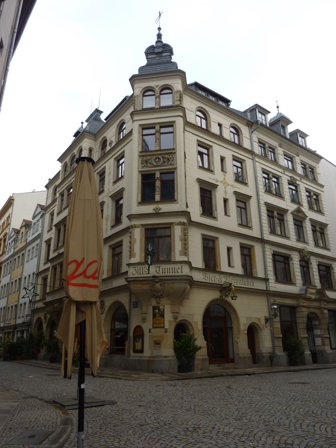 Street view near Zills Tunnel, Leipzig — © ligfietser (CC BY-SA · Mapillary)
