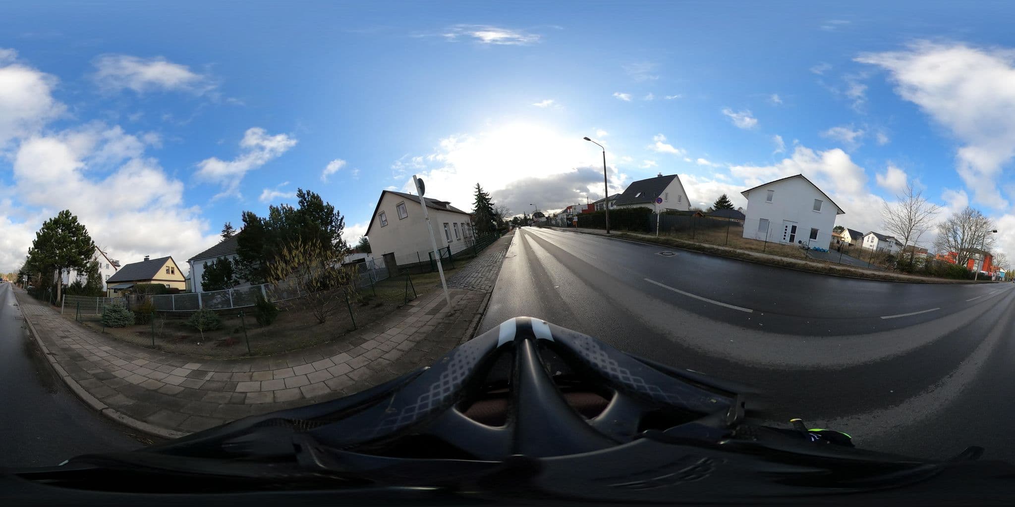 Street view near Hotel Hildebrandt, Biesdorf — © stefanhrt (CC BY-SA · Mapillary)