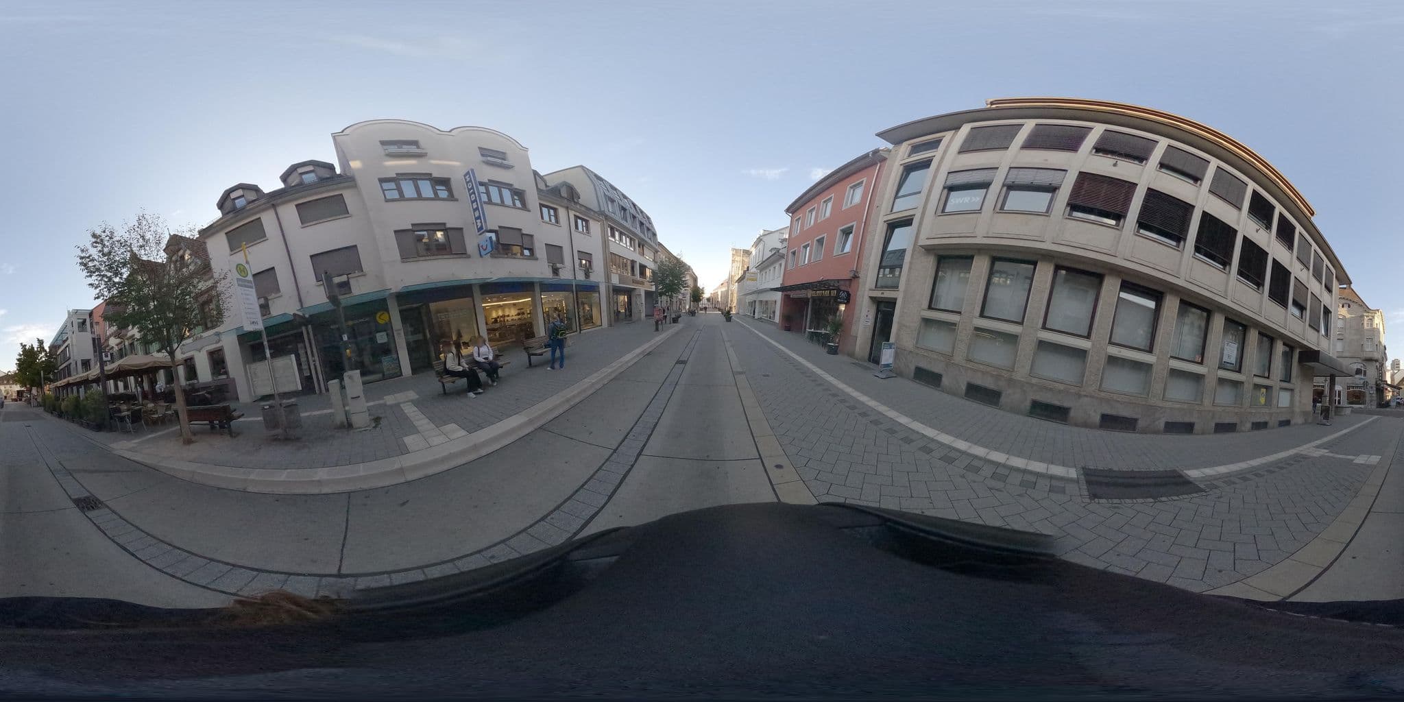 Street view near Hotel Meyerhof, Lörrach — © fmc_Mlvln (CC BY-SA · Mapillary)