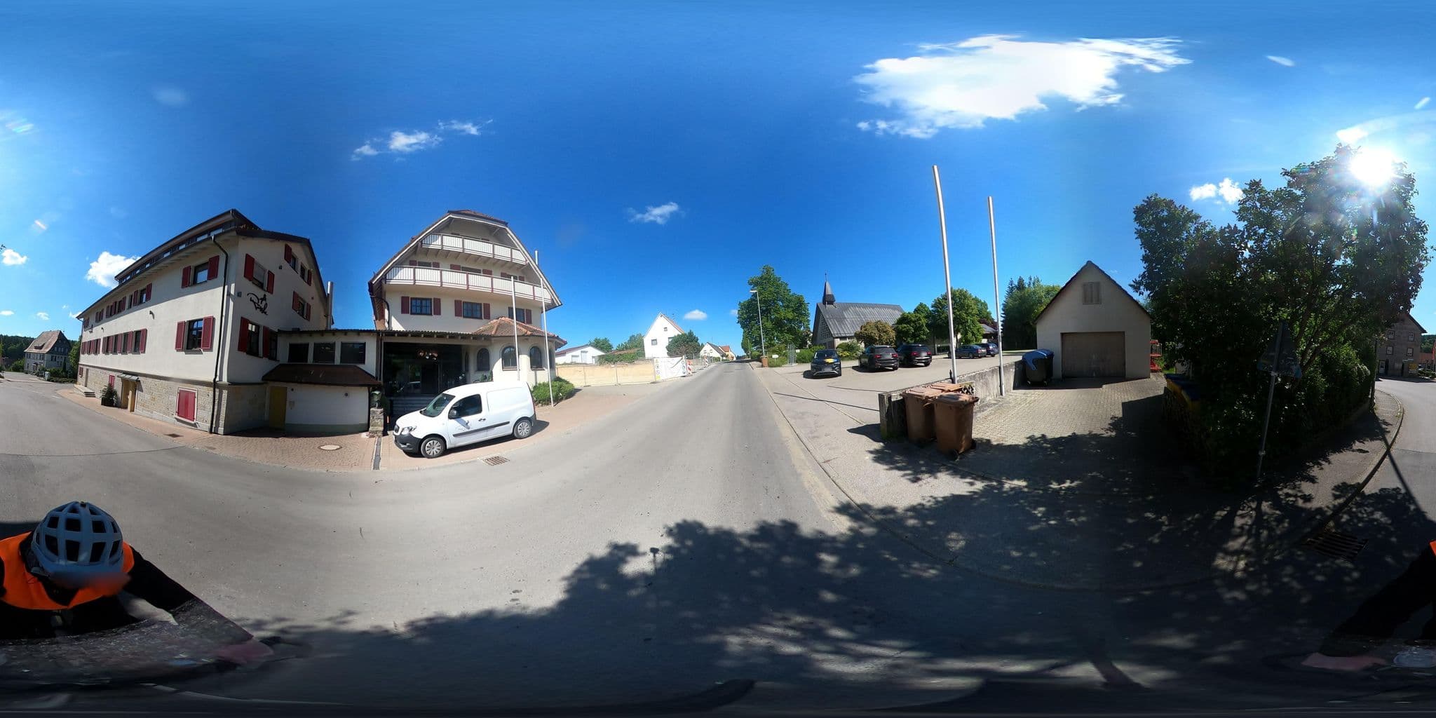 Street view near Landhotel Rössle, Jagstzell — © RadNETZ (CC BY-SA · Mapillary)