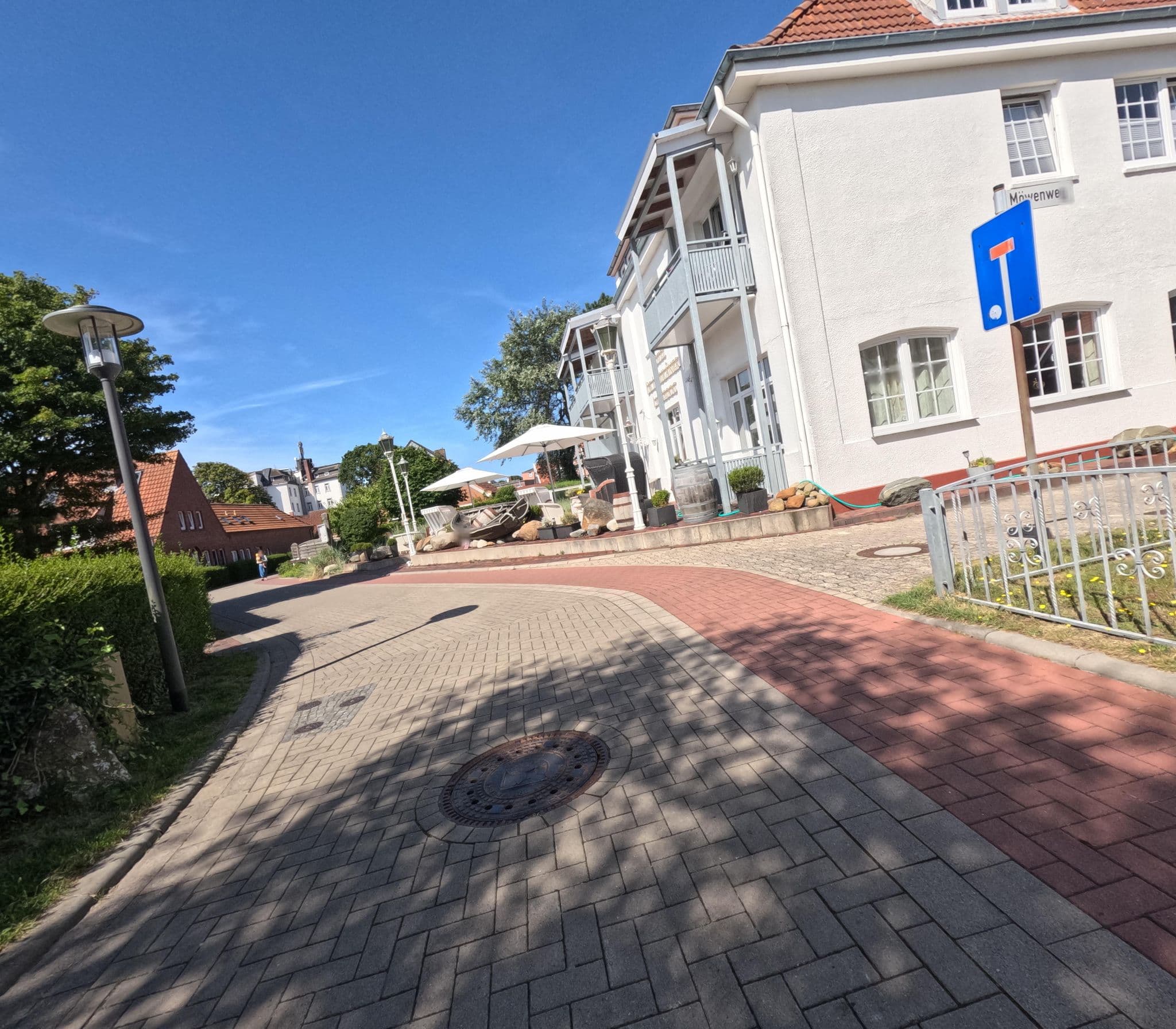 Street view near De Insulåner, Langeoog