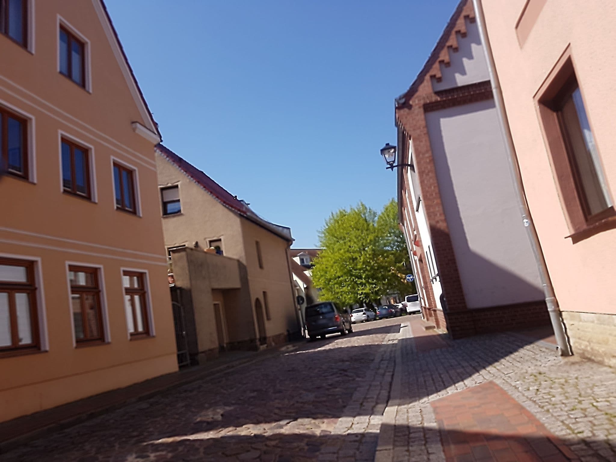 Street view near Altstadthotel "Goldene Kugel", Waren — © mkw (CC BY-SA · Mapillary)