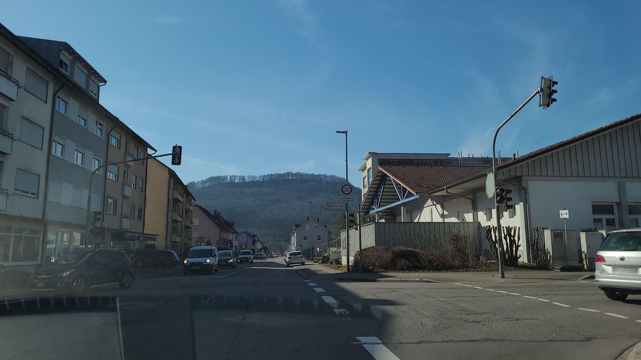 Street view near ChickNick's im Scheffelhof, Bad Säckingen — © Lukas1976 (CC BY-SA · Mapillary)