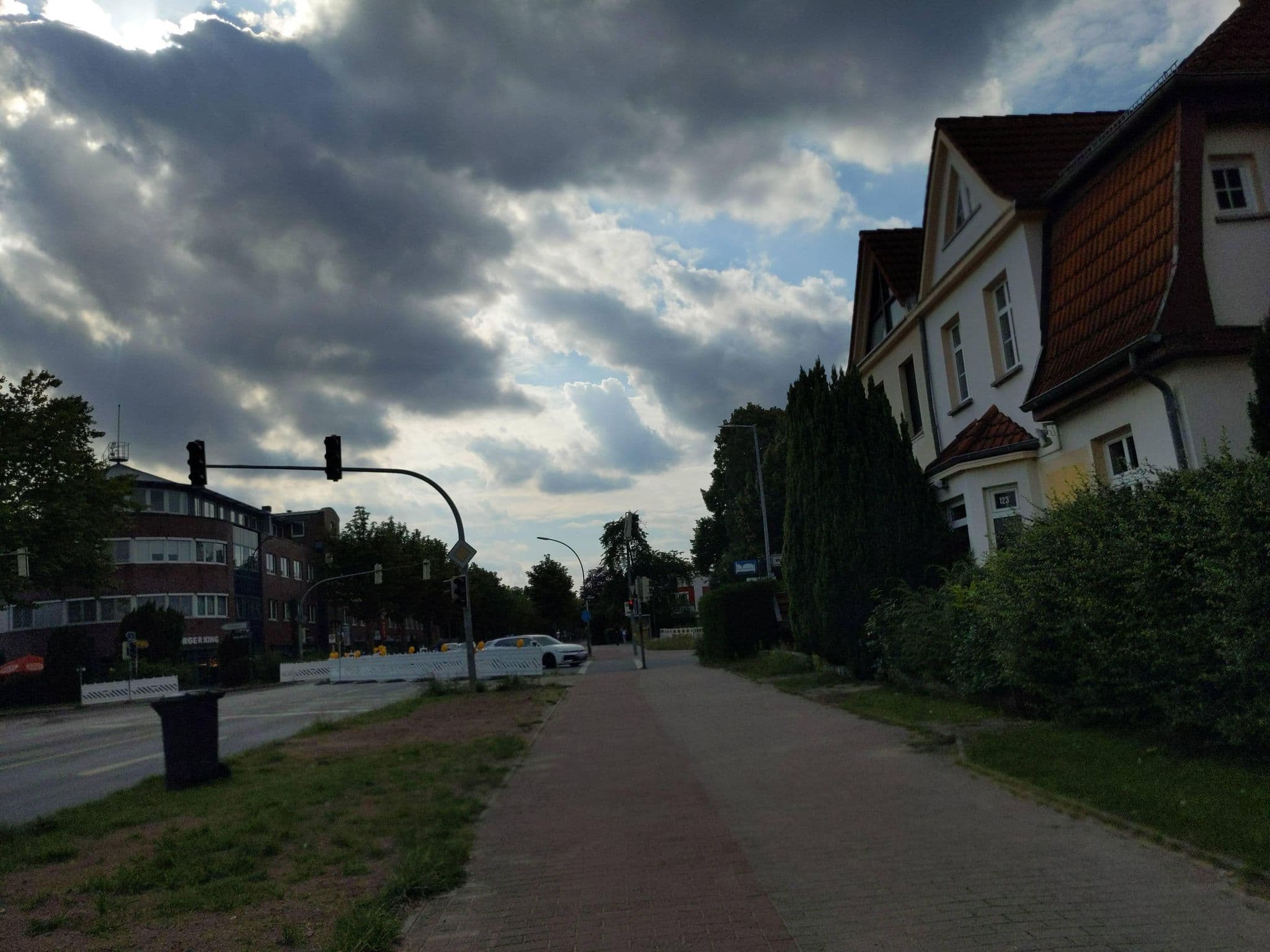 Street view near Pension am Burgwall, Wismar — © rasmustravemnd (CC BY-SA · Mapillary)