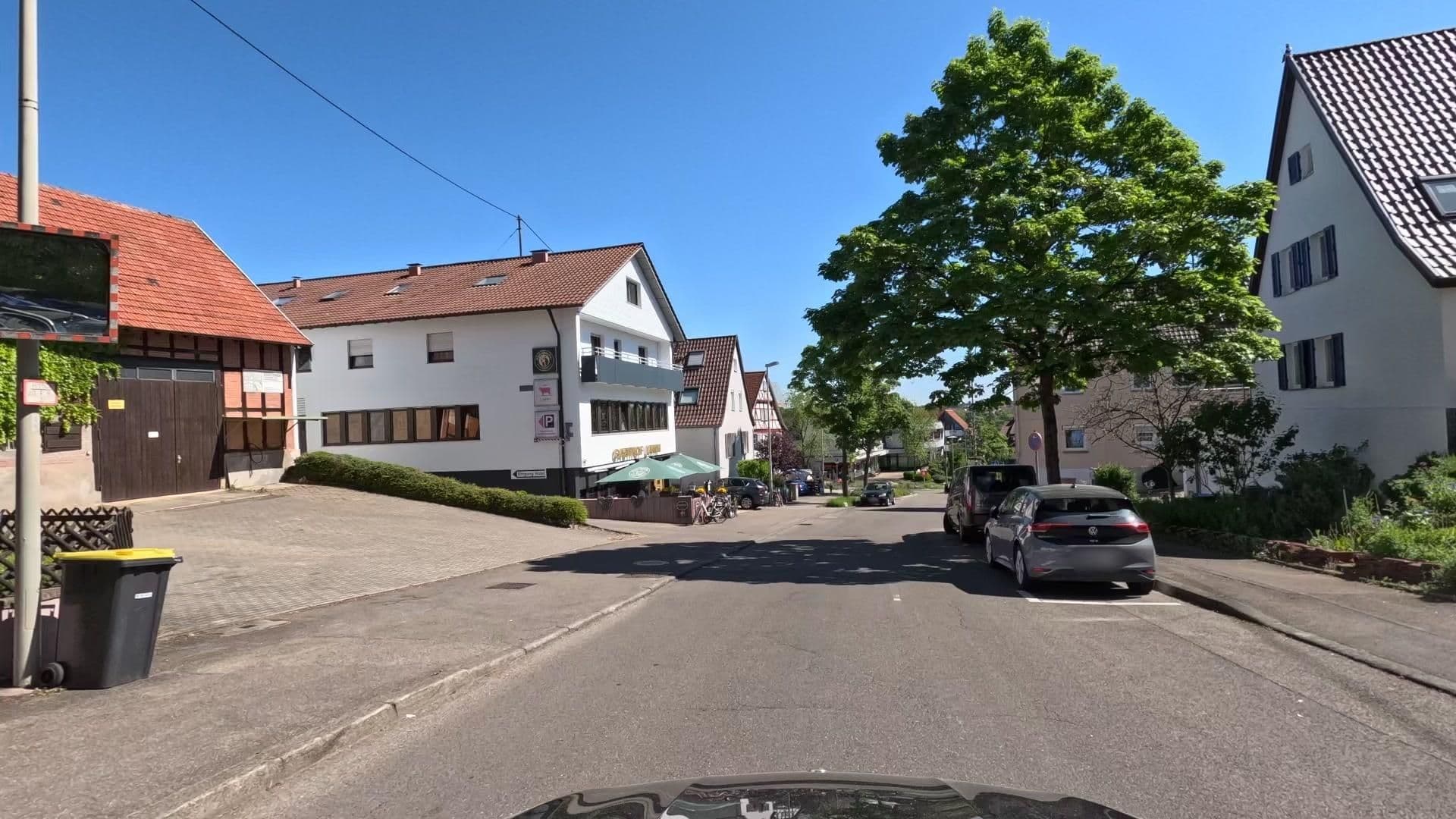 Street view near Hotel-Restaurant Lamm, Remseck am Neckar — © bct (CC BY-SA · Mapillary)