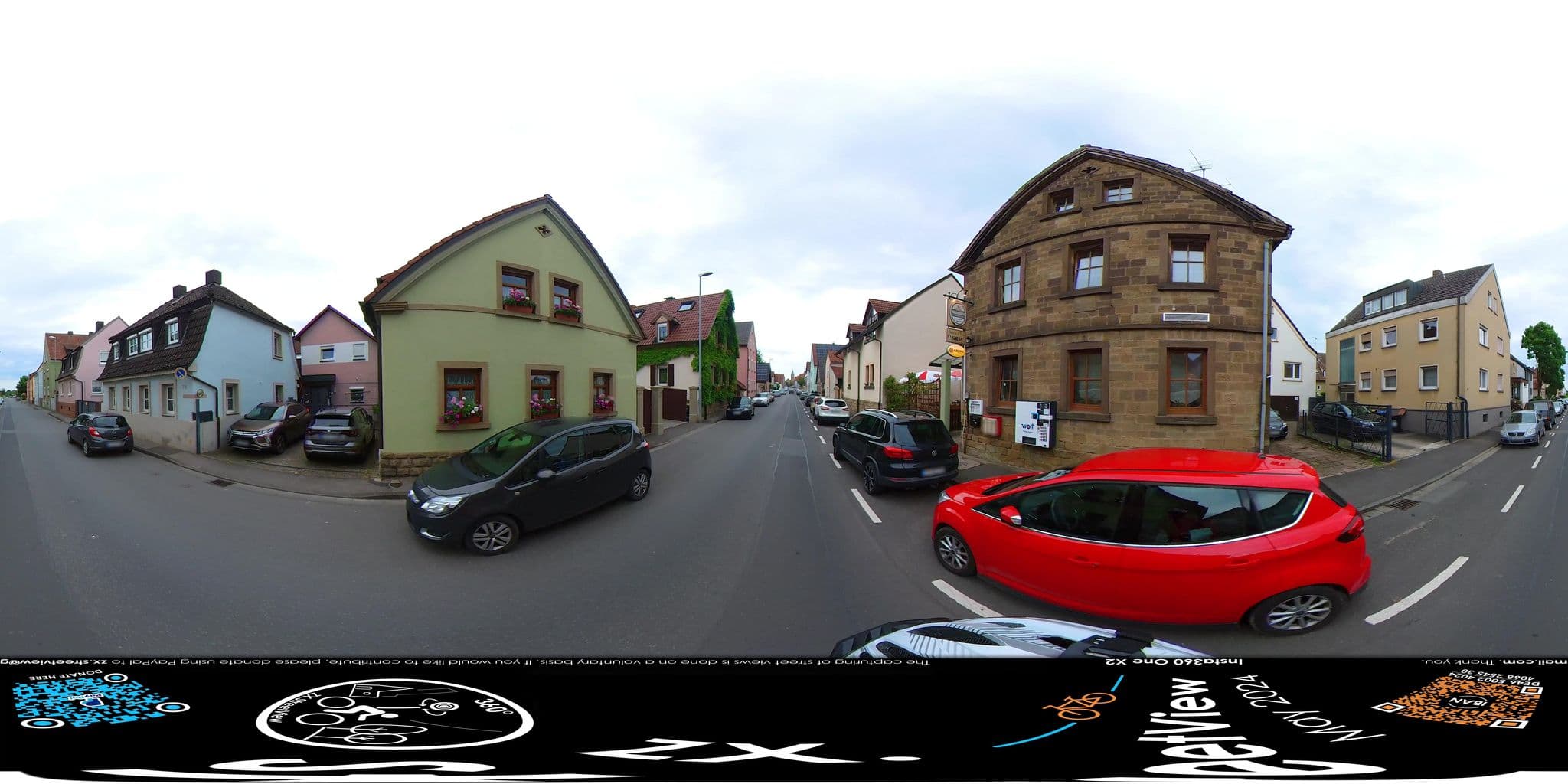 Street view near Ristorante Pizzeria Sirena, Sennfeld — © ZXStreetview (CC BY-SA · Mapillary)
