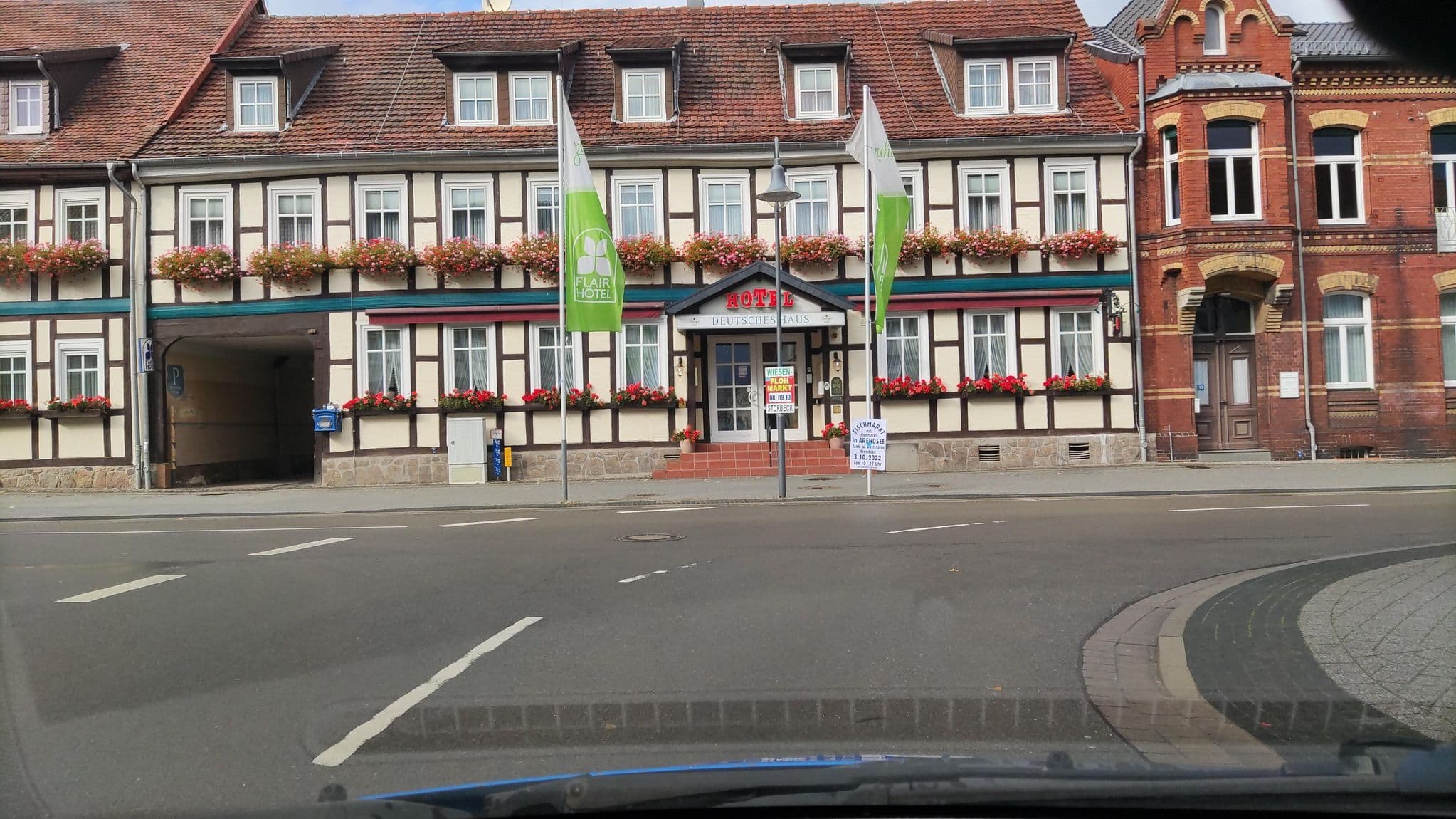 Street view near Deutsches Haus, Luftkurort Arendsee — © hotteliene (CC BY-SA · Mapillary)