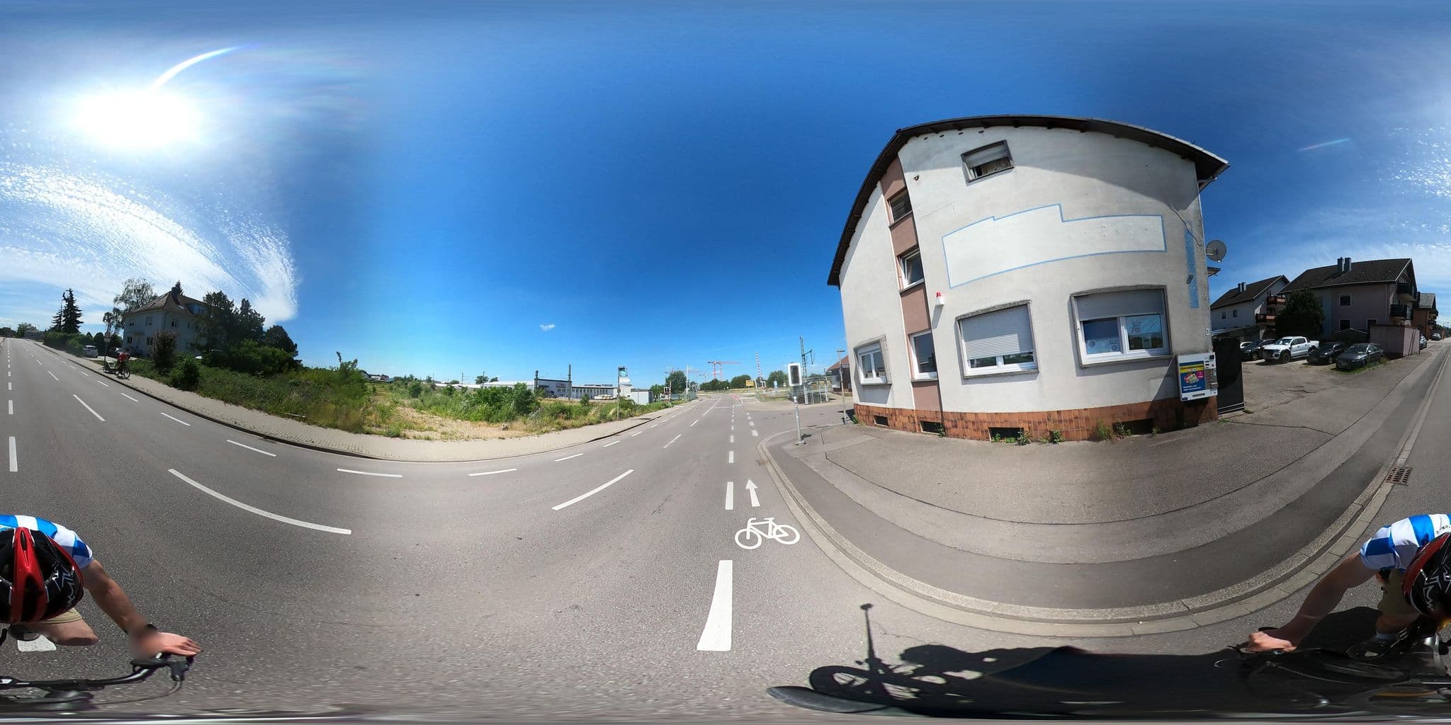 Street view near Alter Bahnhof, Kuppenheim — © RadNETZ (CC BY-SA · Mapillary)