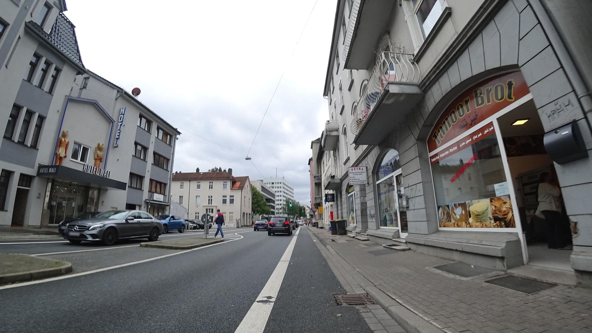 Street view near Hotel Wali, Bielefeld — © flohoff (CC BY-SA · Mapillary)