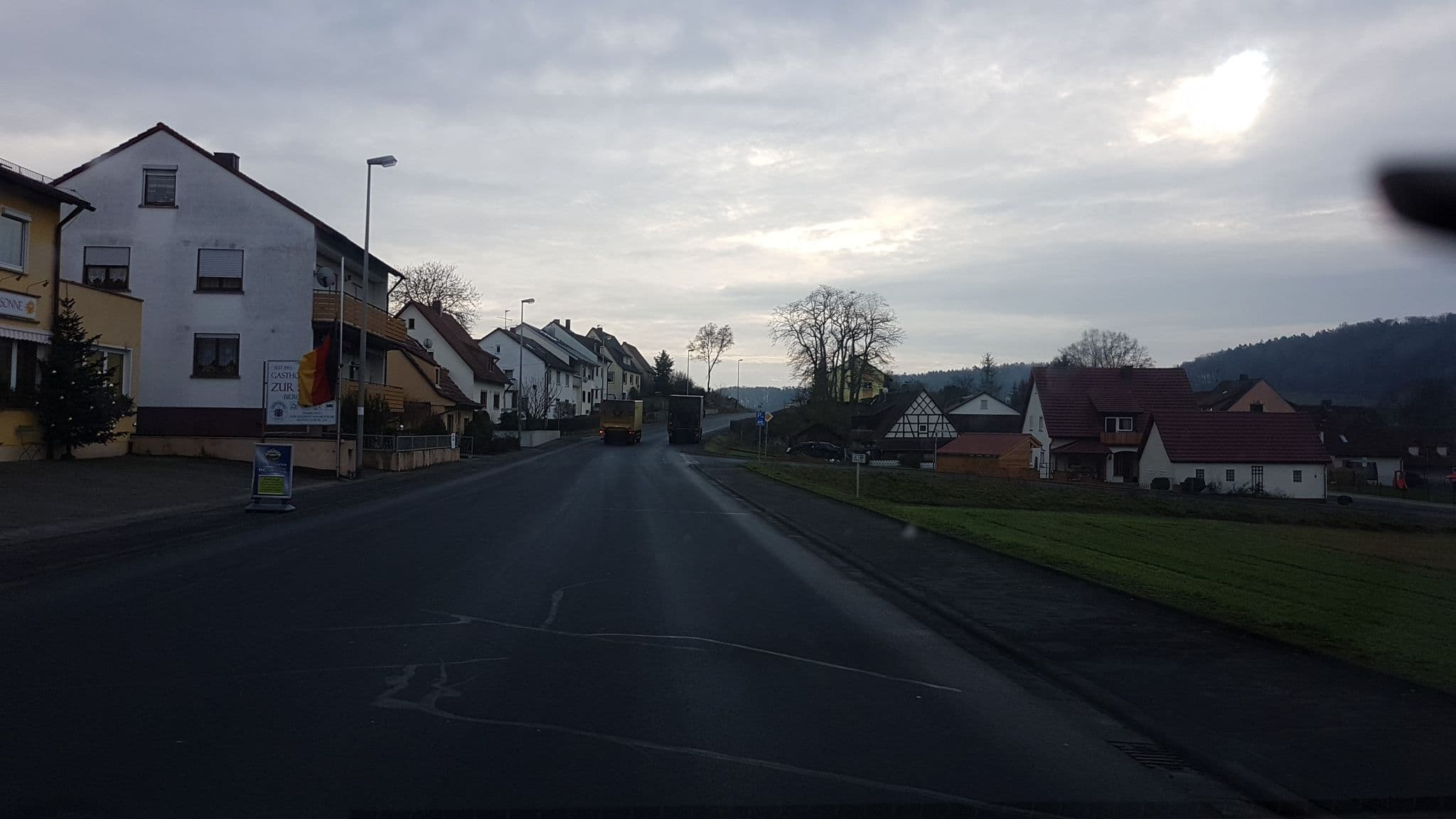 Street view near Gasthof zur Sonne, Pfarrweisach — © r66 (CC BY-SA · Mapillary)