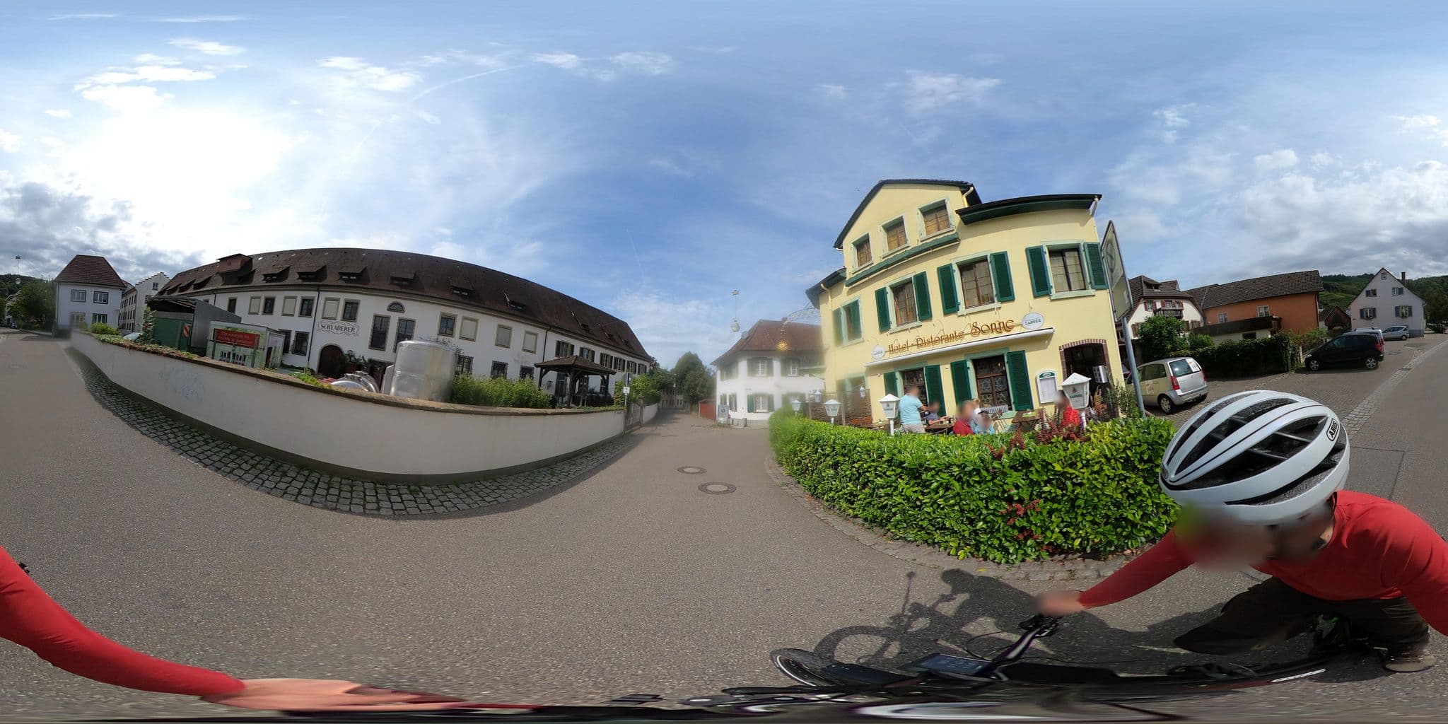 Street view near Pizzeria Ristorante Hotel Sonne, Sulzburg — © RadNETZ (CC BY-SA · Mapillary)