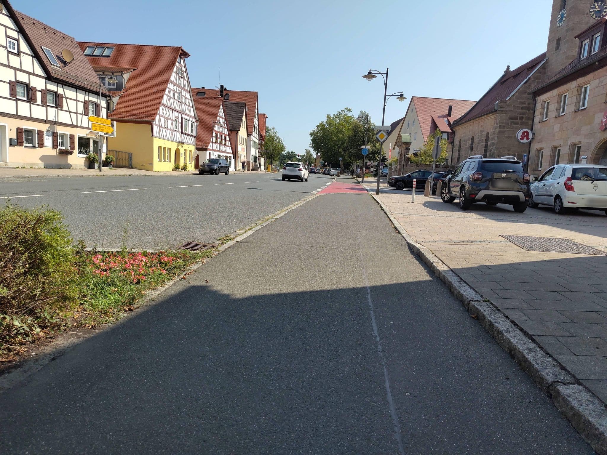 Street view near Wilder Mann, Rückersdorf — © HaraldBk (CC BY-SA · Mapillary)