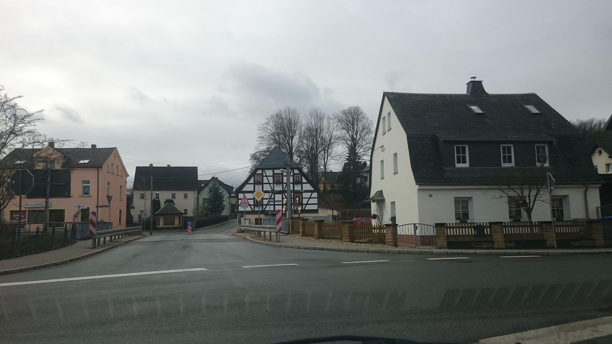 Street view near Pension Alte Post, Mülsen — © wald (CC BY-SA · Mapillary)