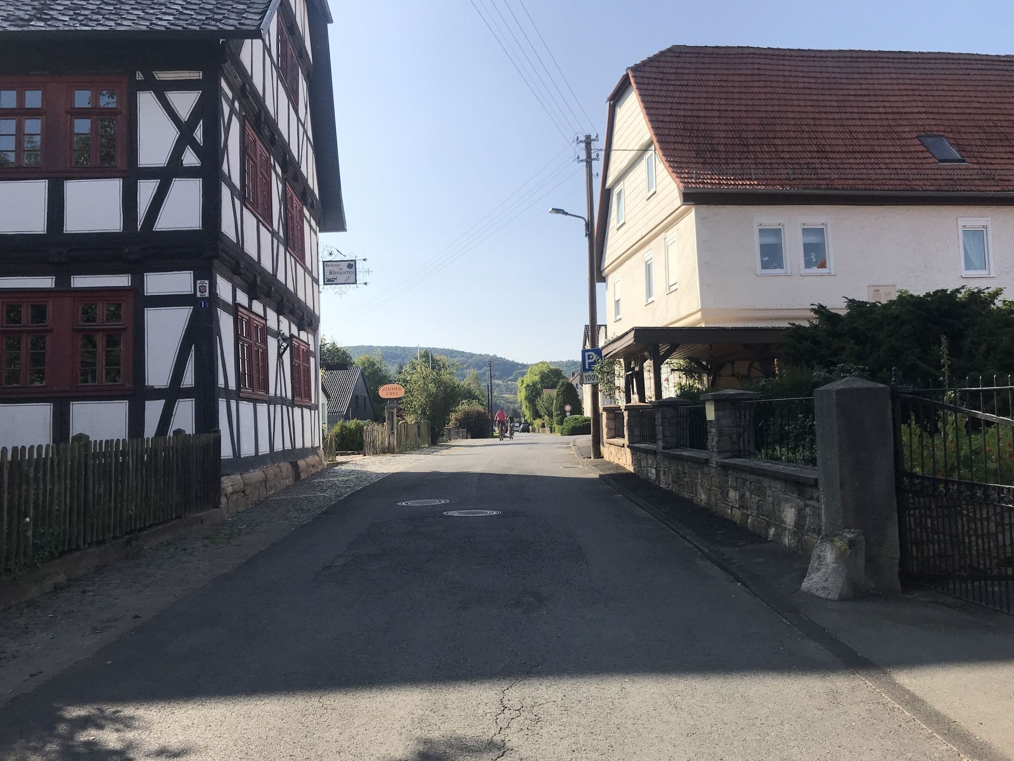 Street view near Herberge im Kleegarten, Treffurt — © fuldata (CC BY-SA · Mapillary)