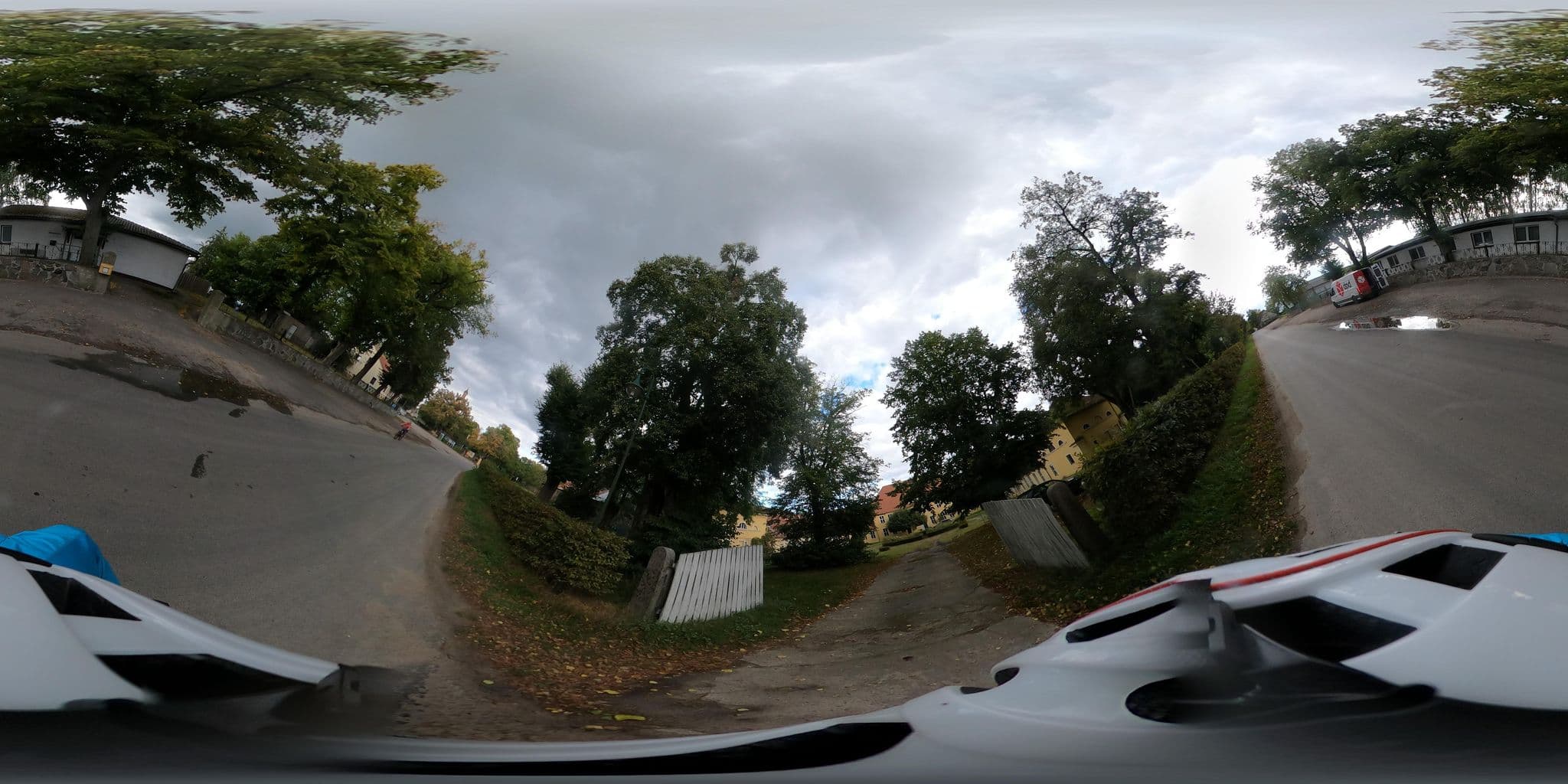 Street view near Pension Gut Blumberg, Casekow — © Oderradler (CC BY-SA · Mapillary)