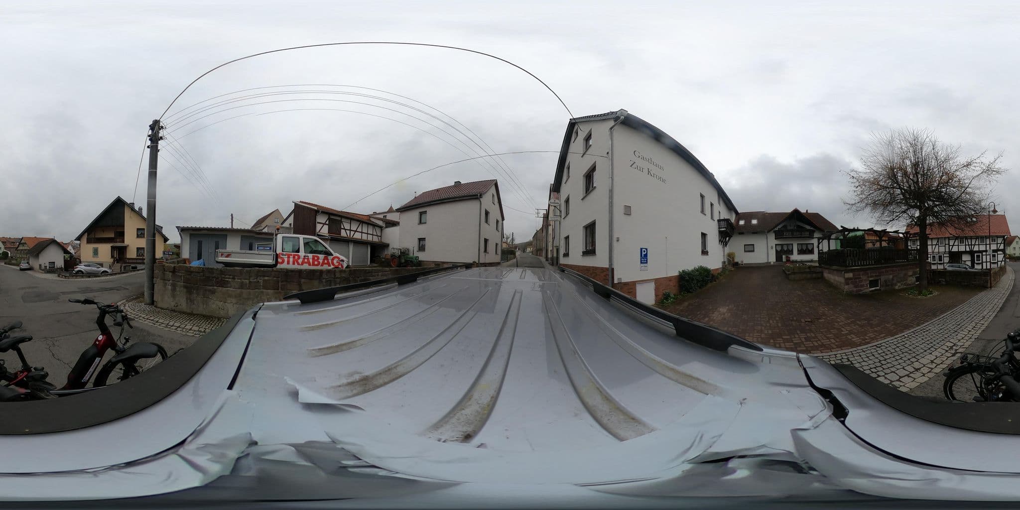 Street view near Krone, Völkershausen — © Mobilitaetswerk (CC BY-SA · Mapillary)