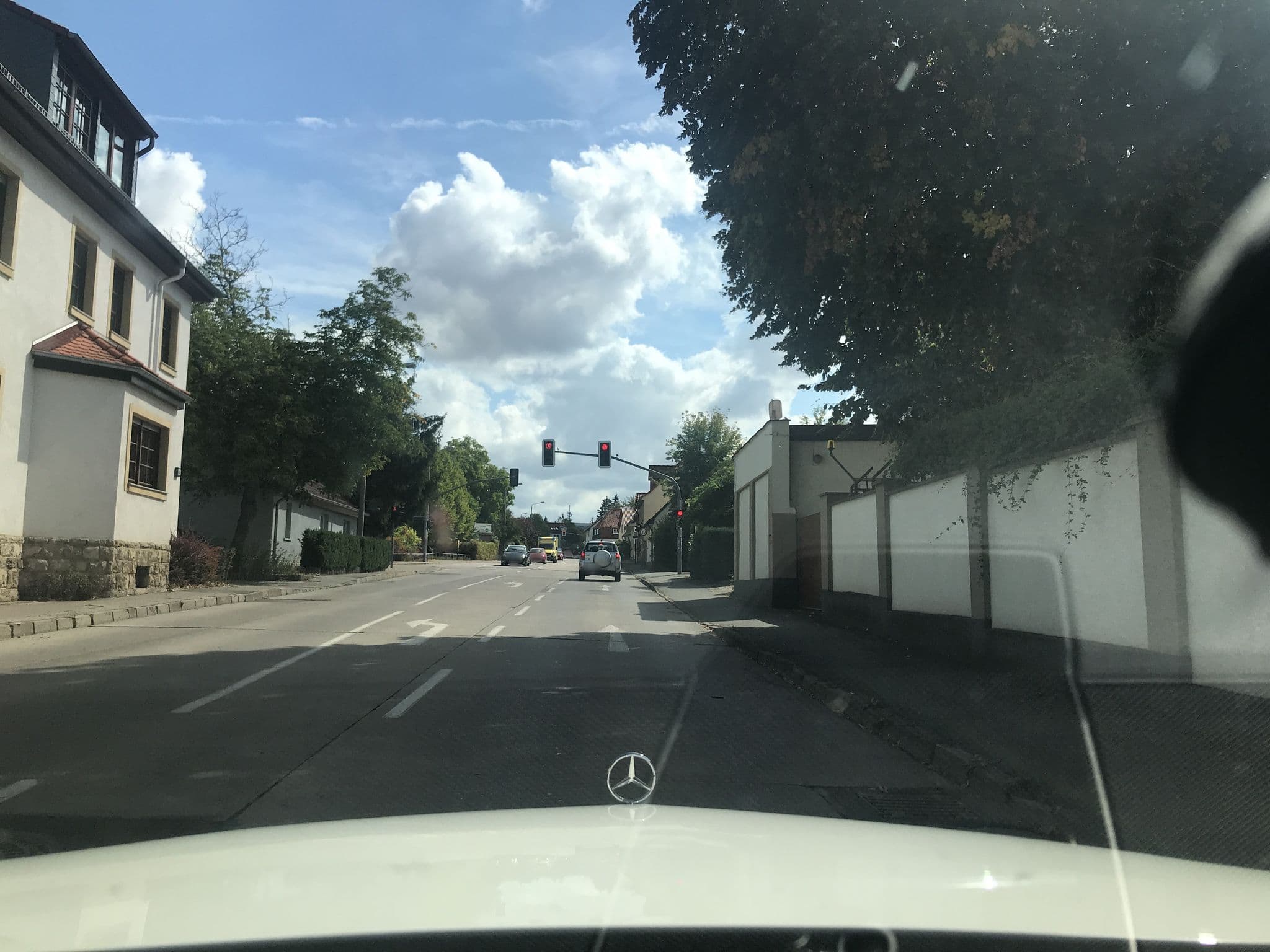 Street view near Gasthaus zu Melchendorf, Erfurt — © saschahaberkorn (CC BY-SA · Mapillary)