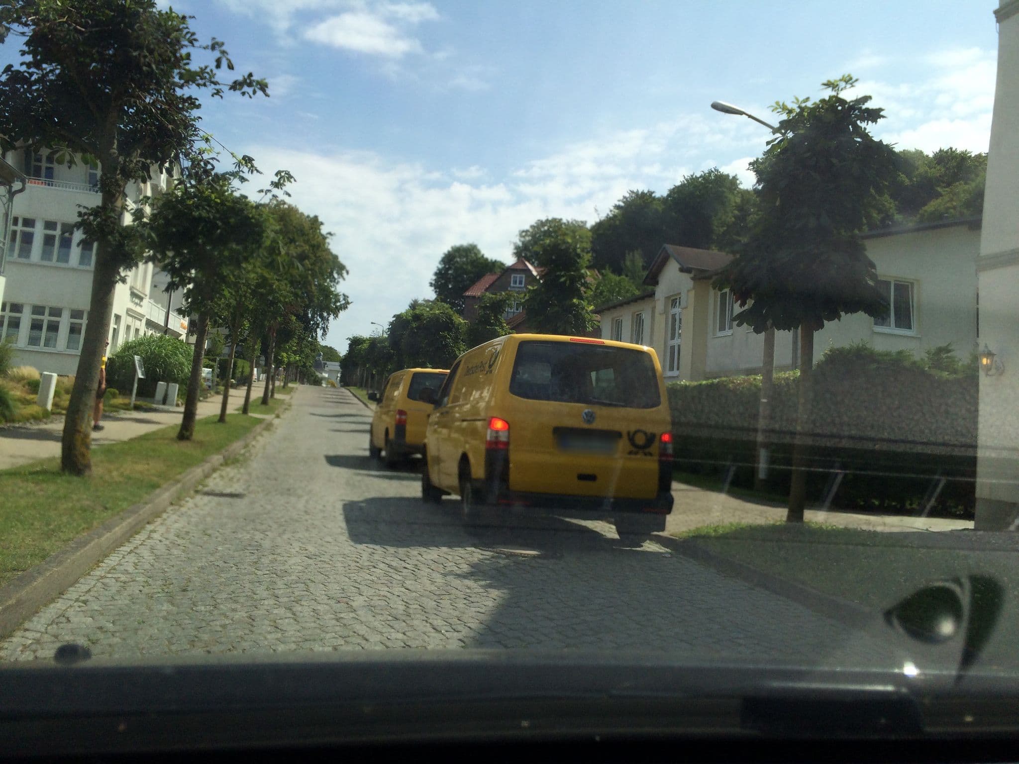 Street view near Villa Dieckmann, Ostseebad Binz