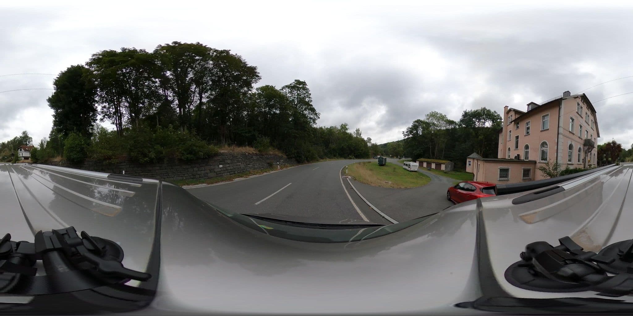 Street view near Gasthof und Pension Blechschmiedenhammer, Bad Steben — © kopra (CC BY-SA · Mapillary)