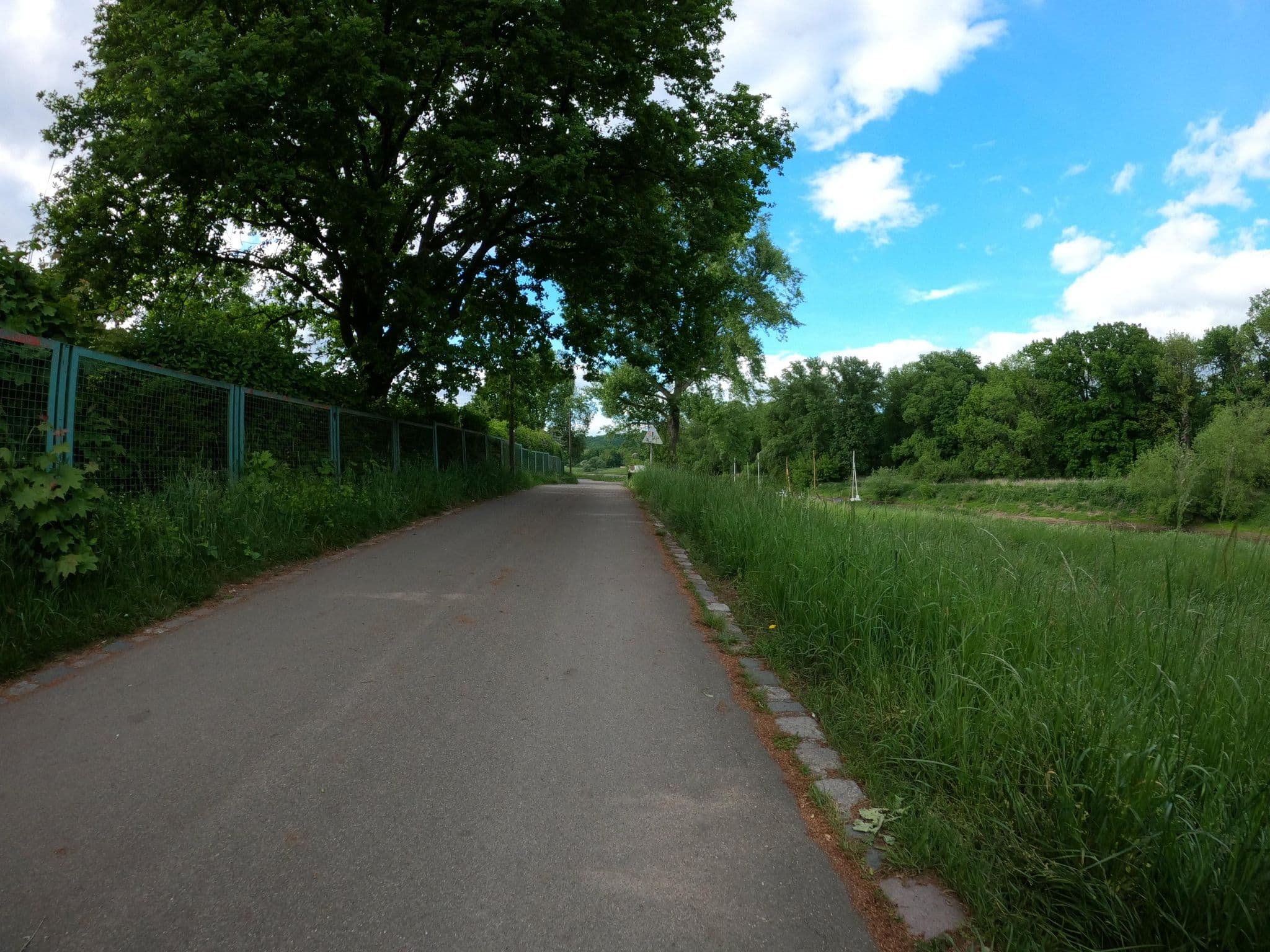 Street view near Campinggelegenheit im Dresdner Segel-Verein, Pillnitzer Insel 1928 e.V., Pillnitz — © masterofnoroad (CC BY-SA · Mapillary)