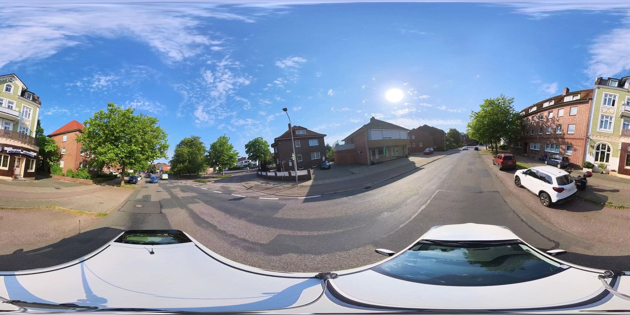 Street view near Münchener Löwenbräu, Cuxhaven