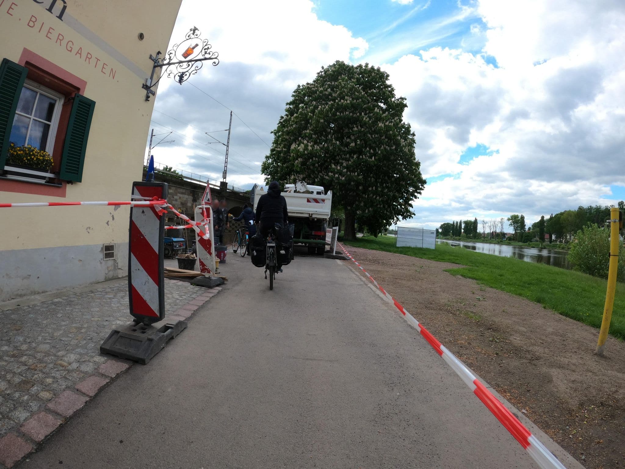 Street view near Refugium Elbschlösschen Pirna, Pirna — © masterofnoroad (CC BY-SA · Mapillary)