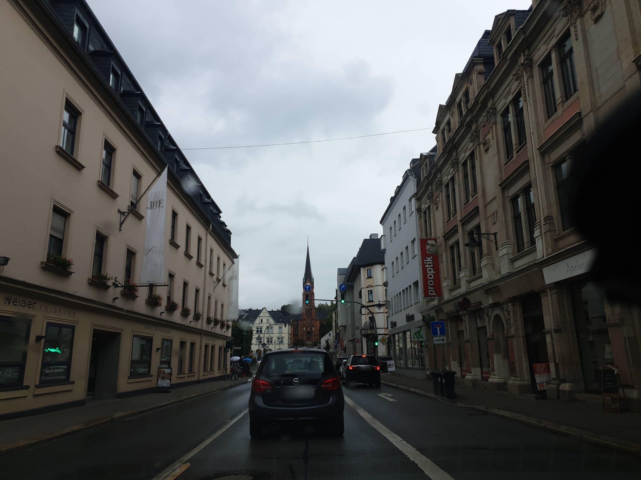 Street view near Blauer Engel, Aue — © canislupus (CC BY-SA · Mapillary)