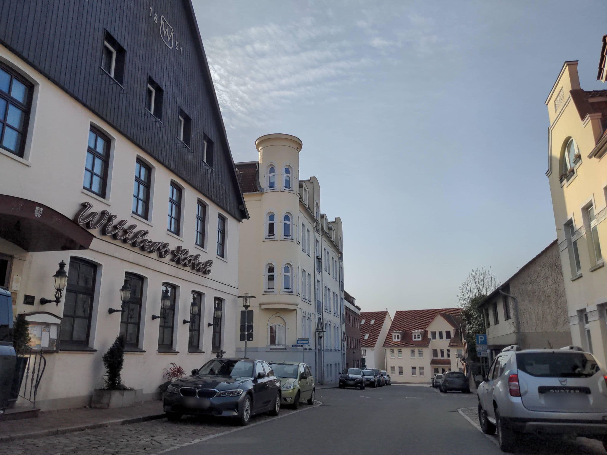 Street view near Wittlers Hotel, Ratzeburg — © rasmustravemnd (CC BY-SA · Mapillary)