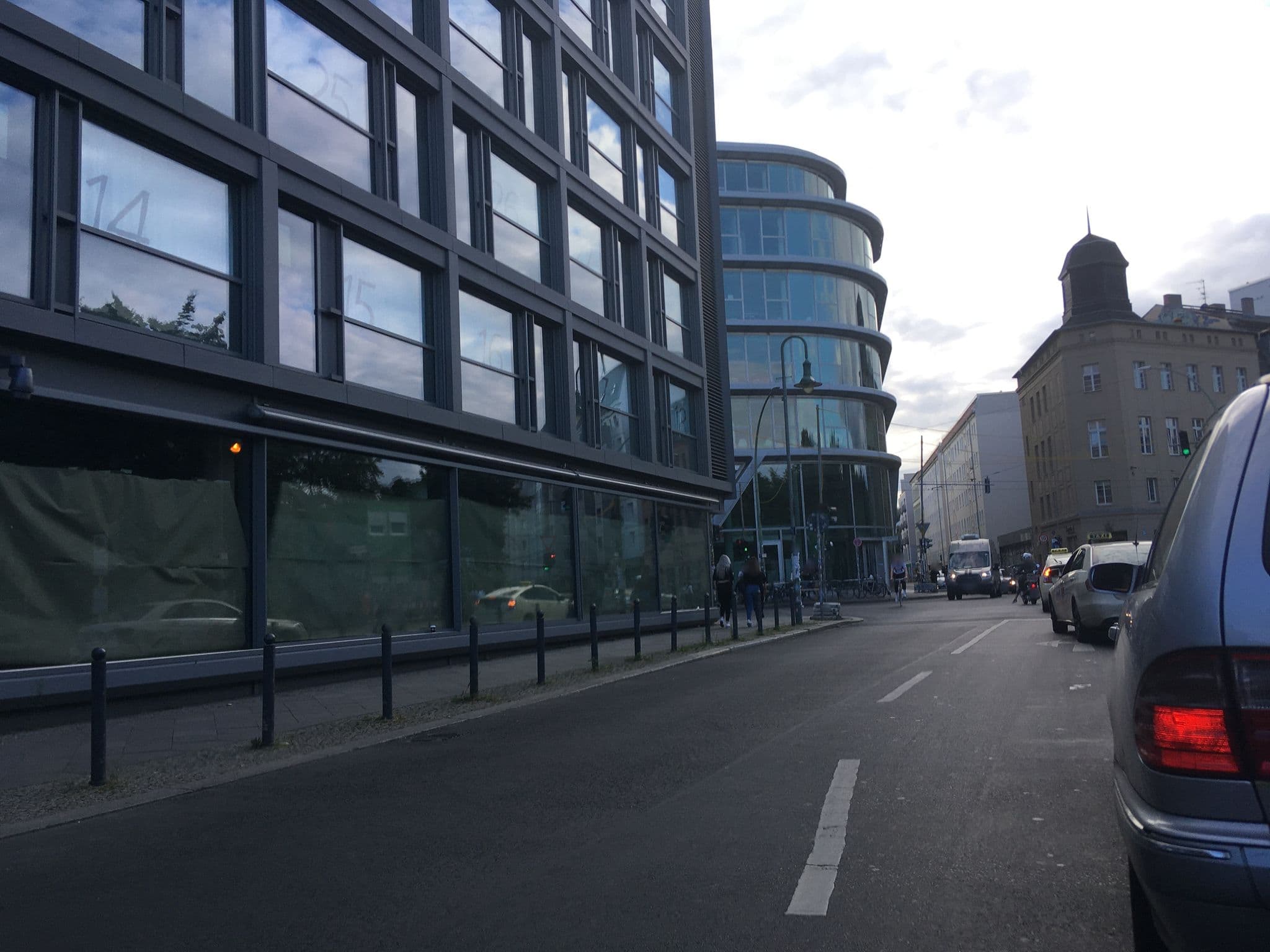 Street view near Hotel Casa Camper Berlin, Berlin — © carlheinz (CC BY-SA · Mapillary)