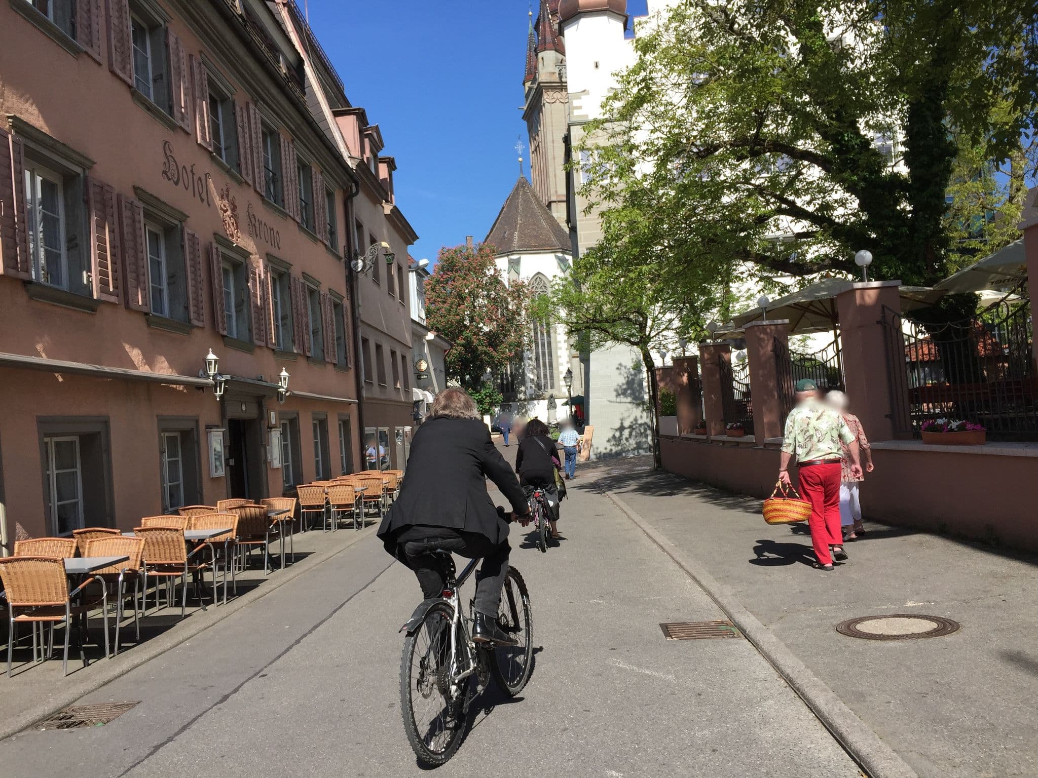 Street view near Hotel Kreuz, Radolfzell — © ouven (CC BY-SA · Mapillary)
