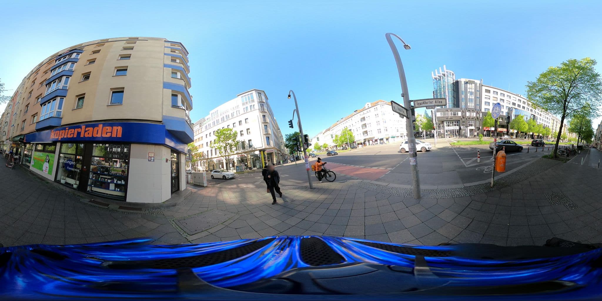 Street view near Kiez Pension, Friedrichshain — © supaplex030 (CC BY-SA · Mapillary)