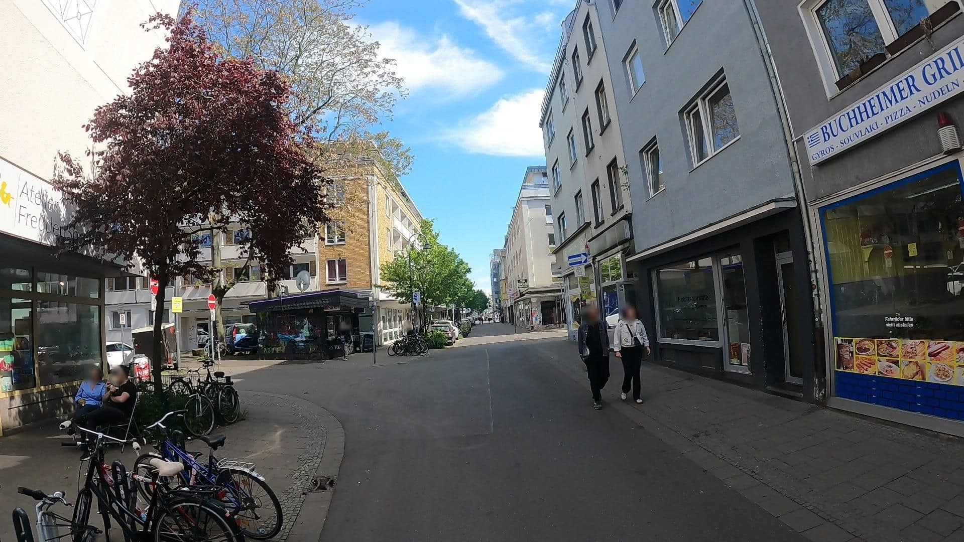 Street view near Pension Europa, Buchforst — © popball (CC BY-SA · Mapillary)