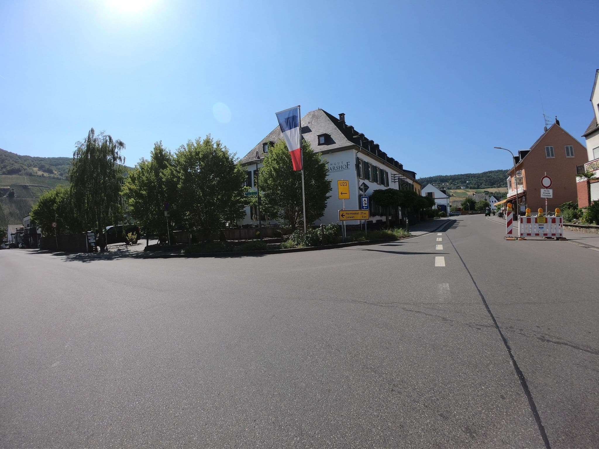 Street view near Weinhof Edgar Hermes, Trittenheim — © joostjakob (CC BY-SA · Mapillary)