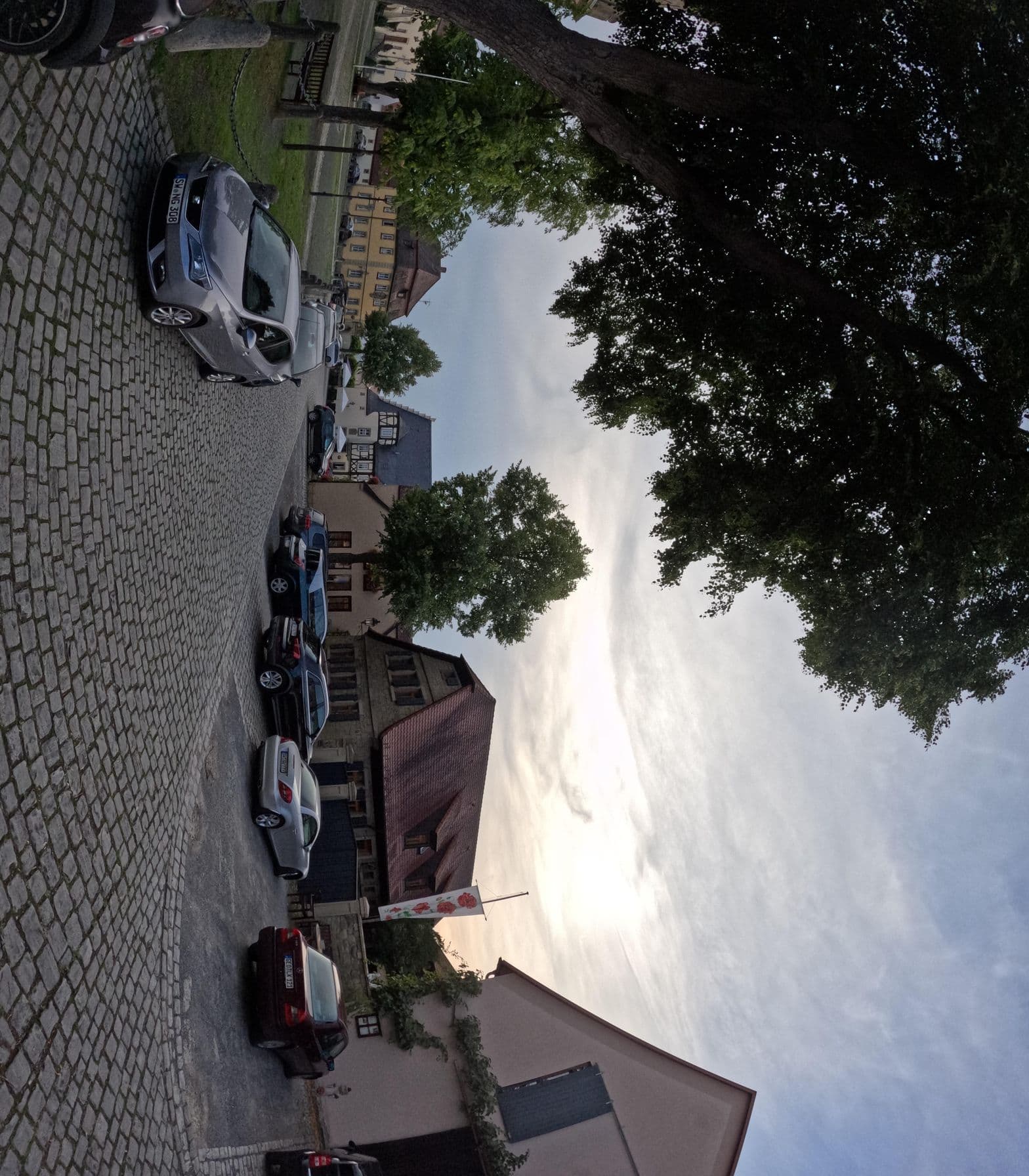 Street view near Gästehaus Oster, Grafenrheinfeld — © AndyKing (CC BY-SA · Mapillary)