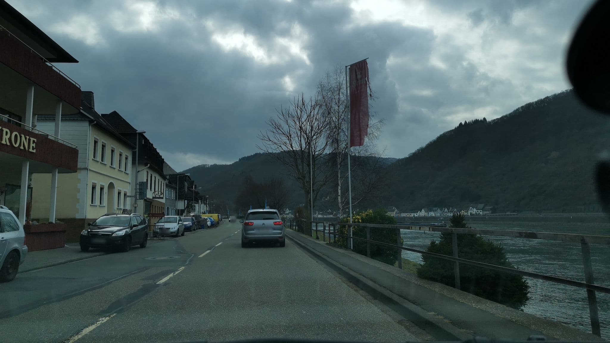 Street view near Hotel Restaurant Krone, Kamp-Bornhofen — © plexi32 (CC BY-SA · Mapillary)