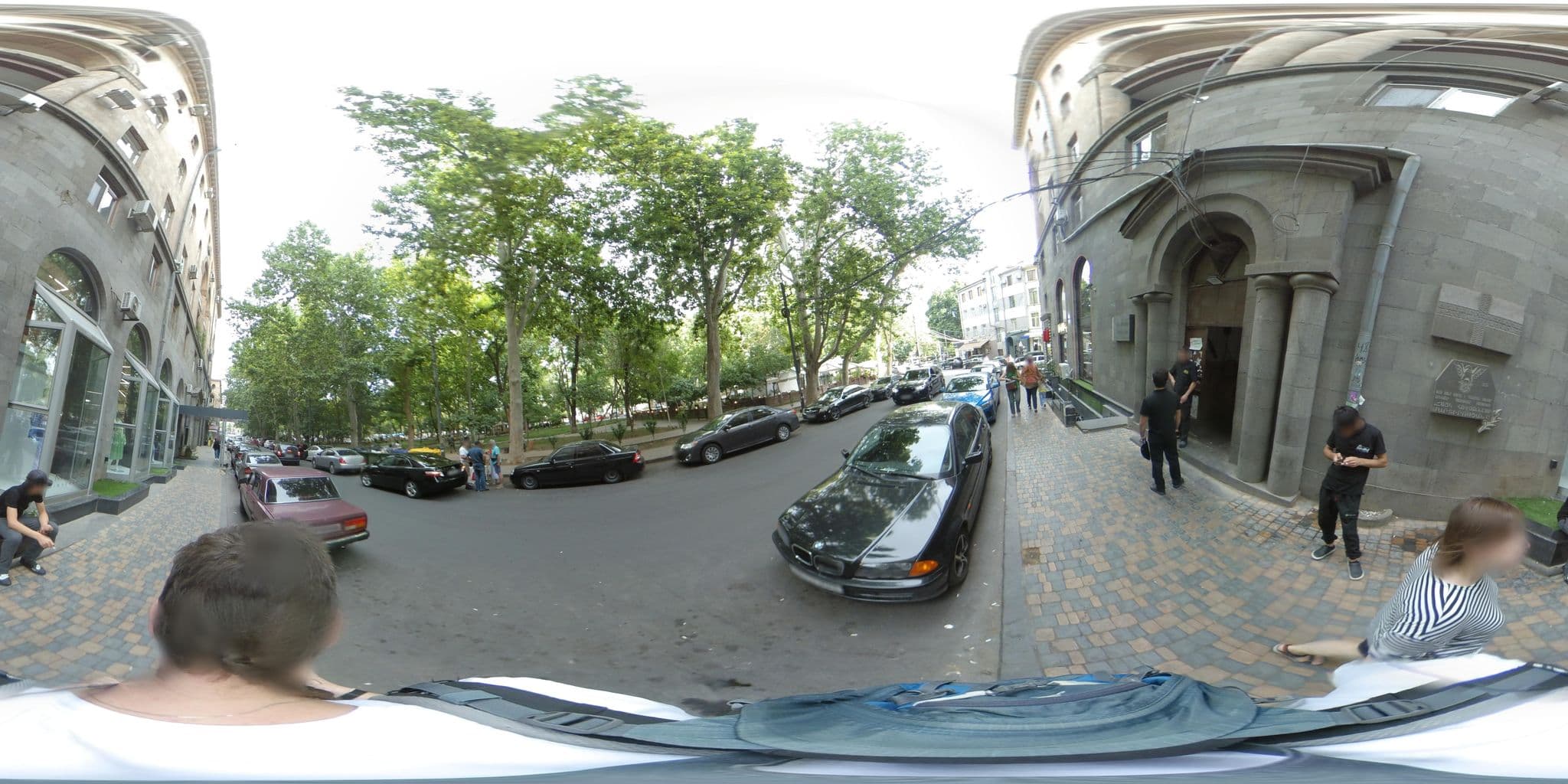 Street view near Freedom Armenia Hostel, Kentron — © vlivyur (CC BY-SA · Mapillary)